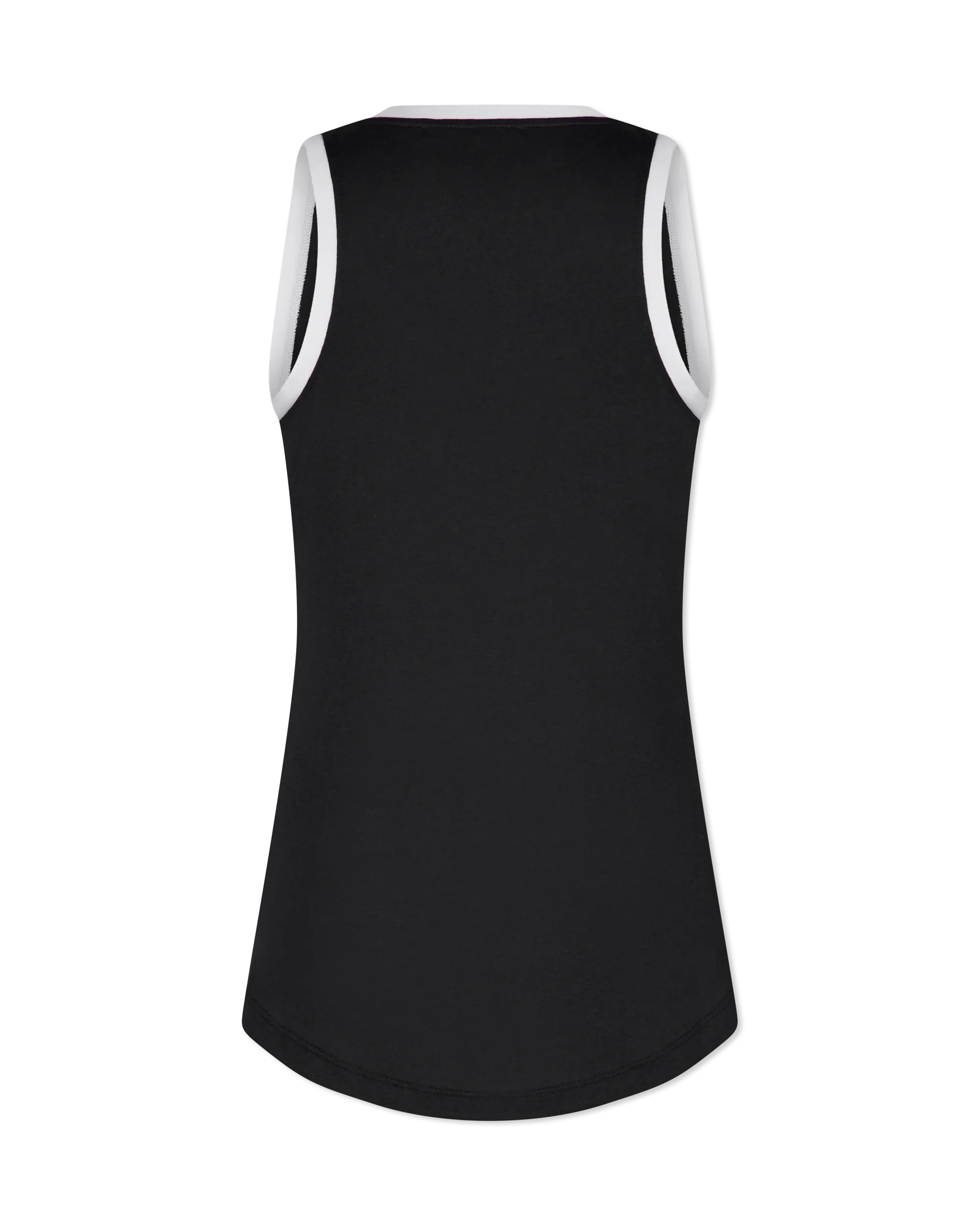 Flocked Balmain Beauty Print Tank Top