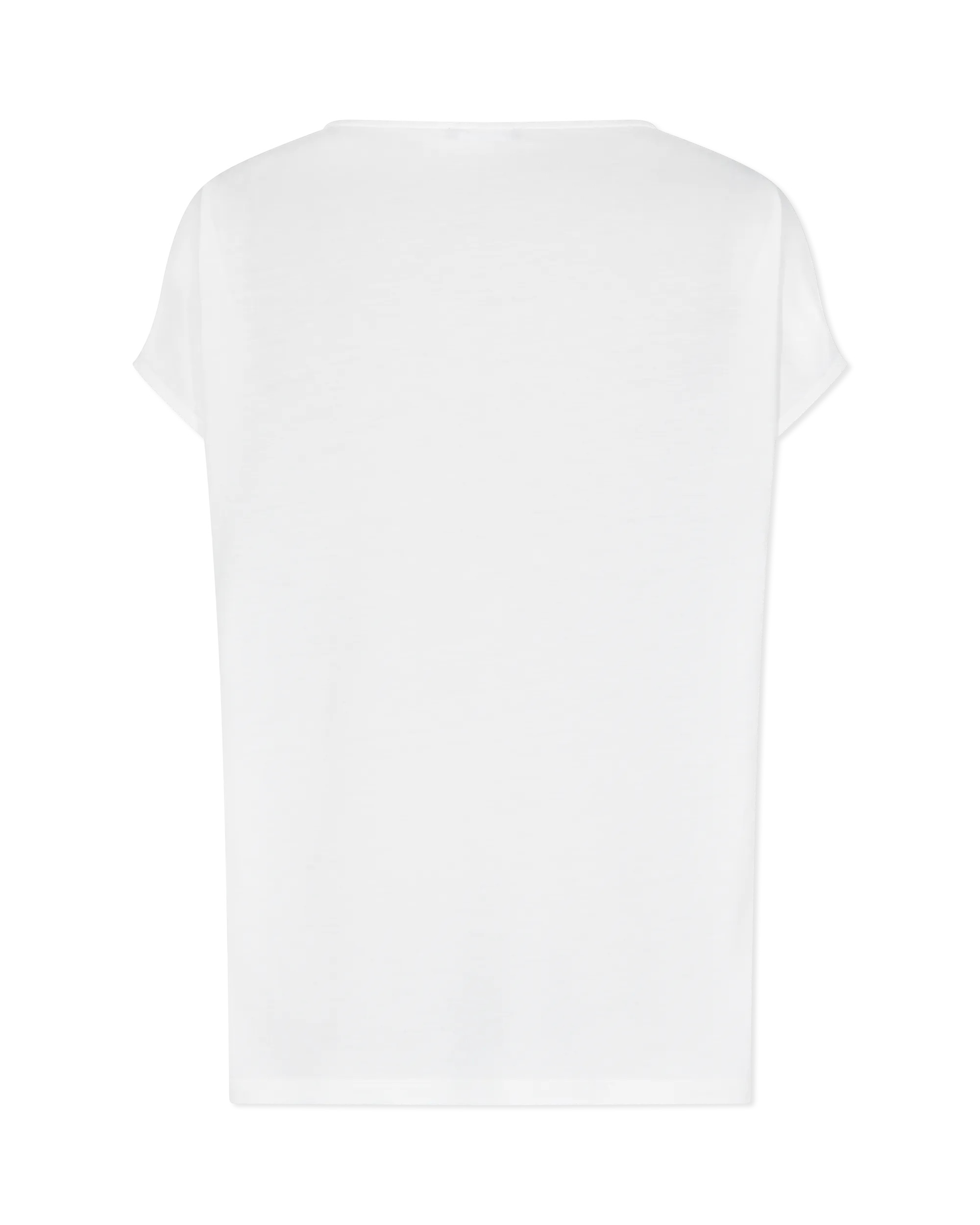 Boatneck Balmain Eye Print T-Shirt