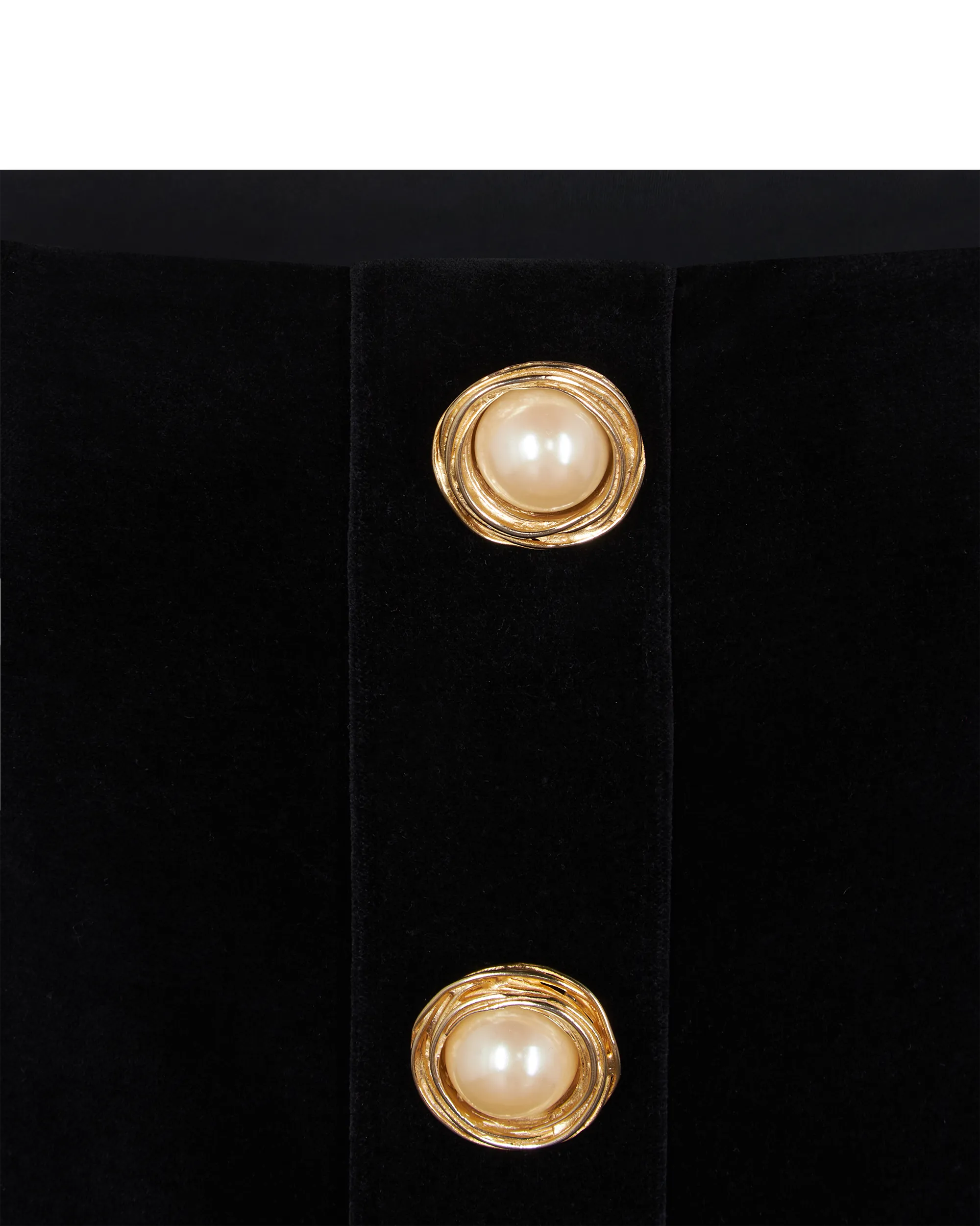 Beaded Halterneck Velvet Mini Dress