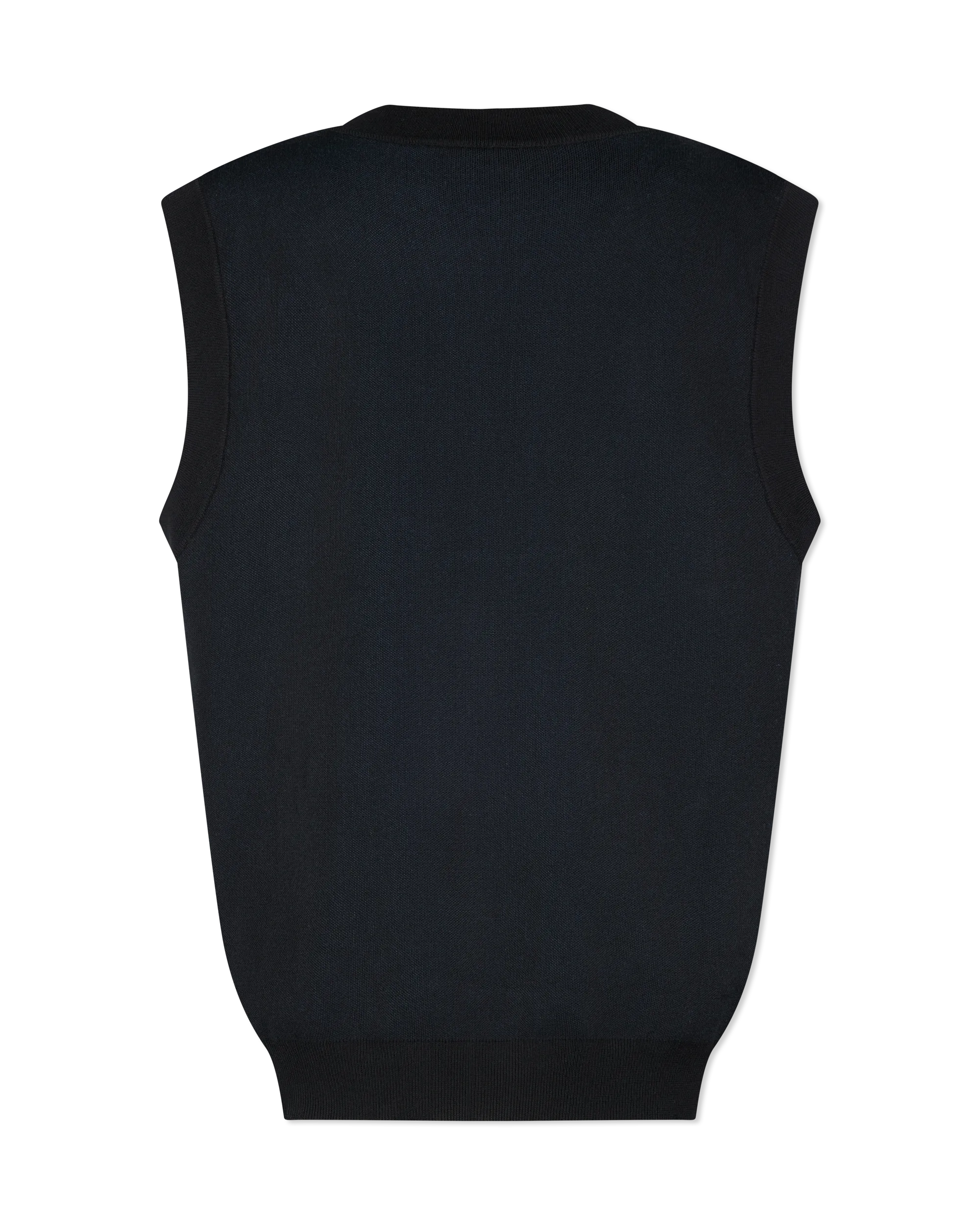 Sleeveless Balmain Universe Jacquard Jumper