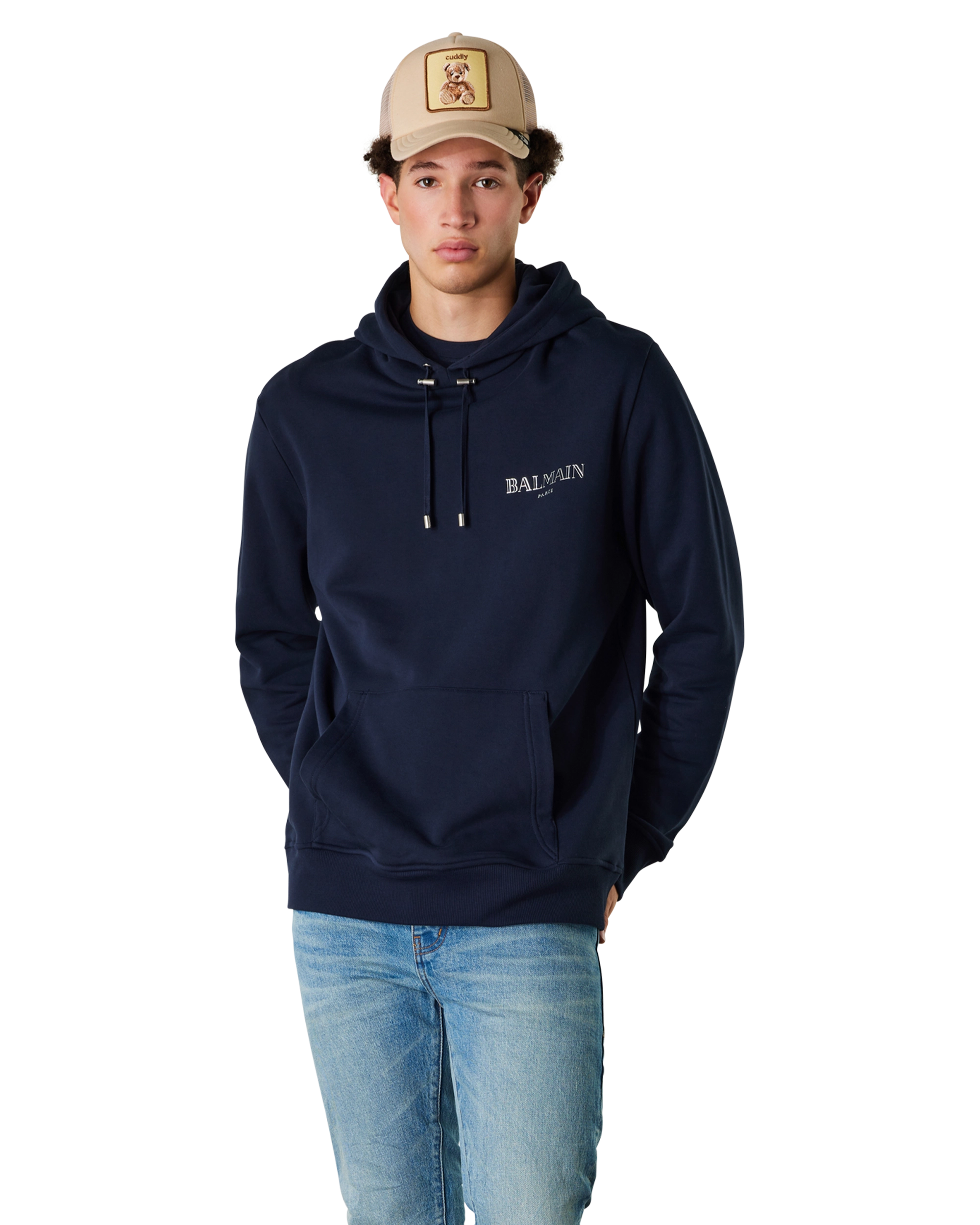 Balmain Vintage Gel Hoodie