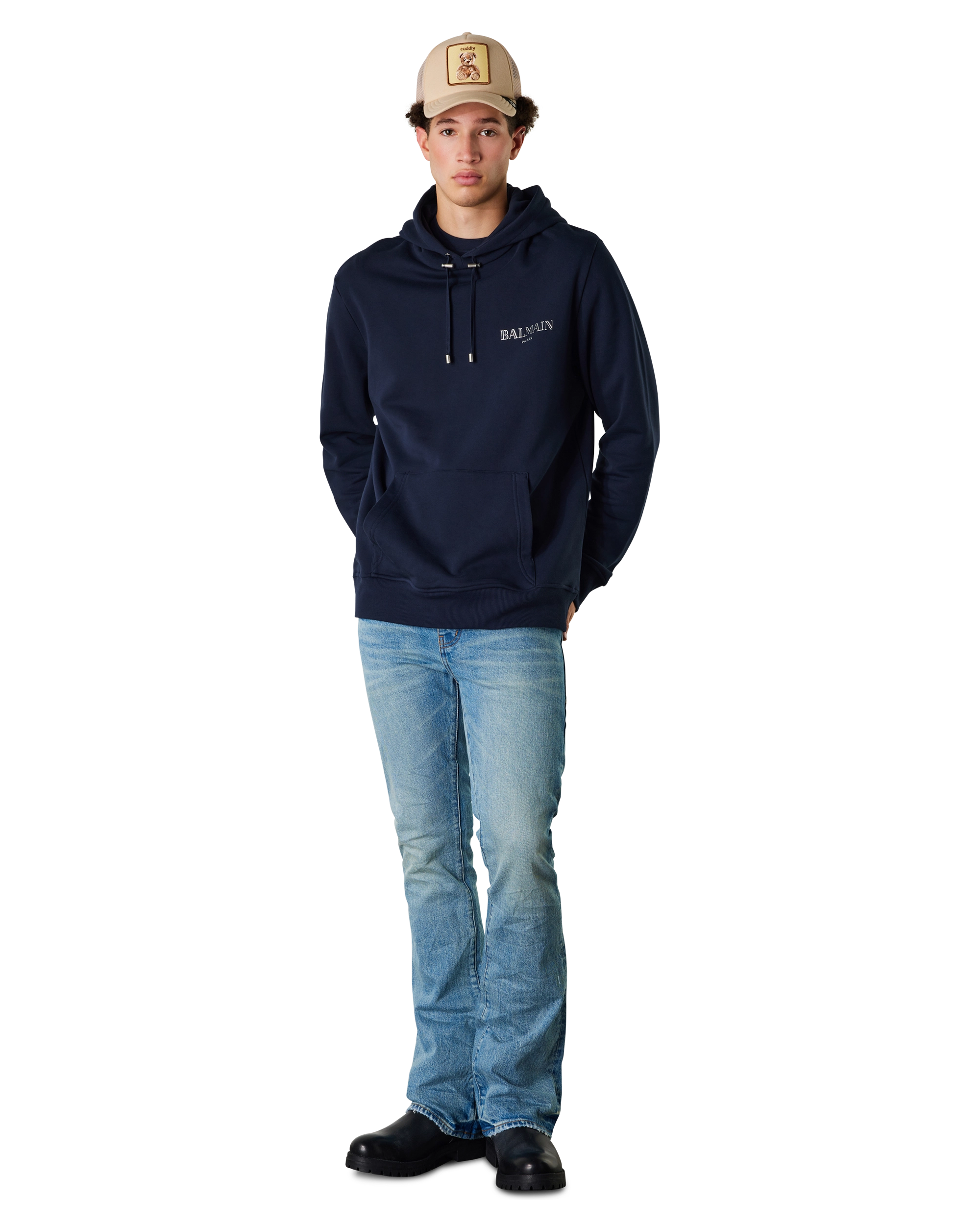 Balmain Vintage Gel Hoodie