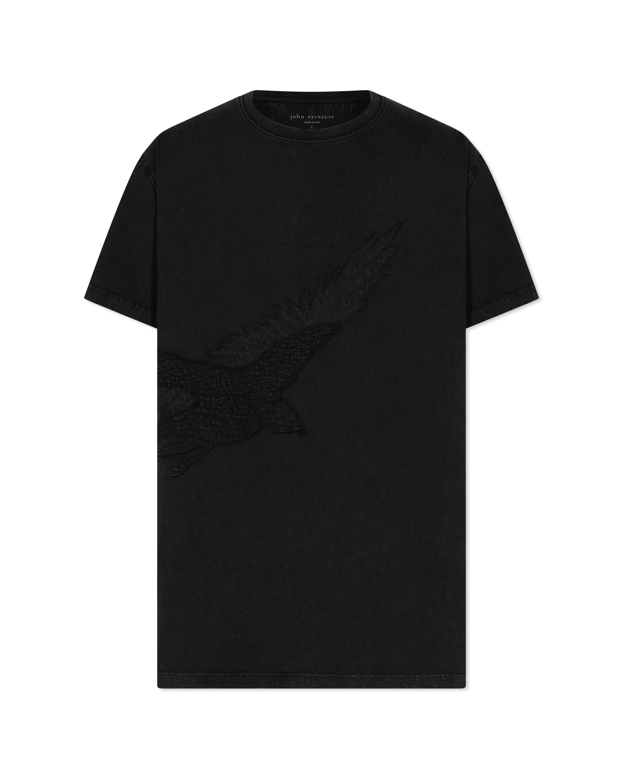 Embroidery Bird T-shirt