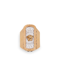 Medusa Biggie Greca Signet Ring