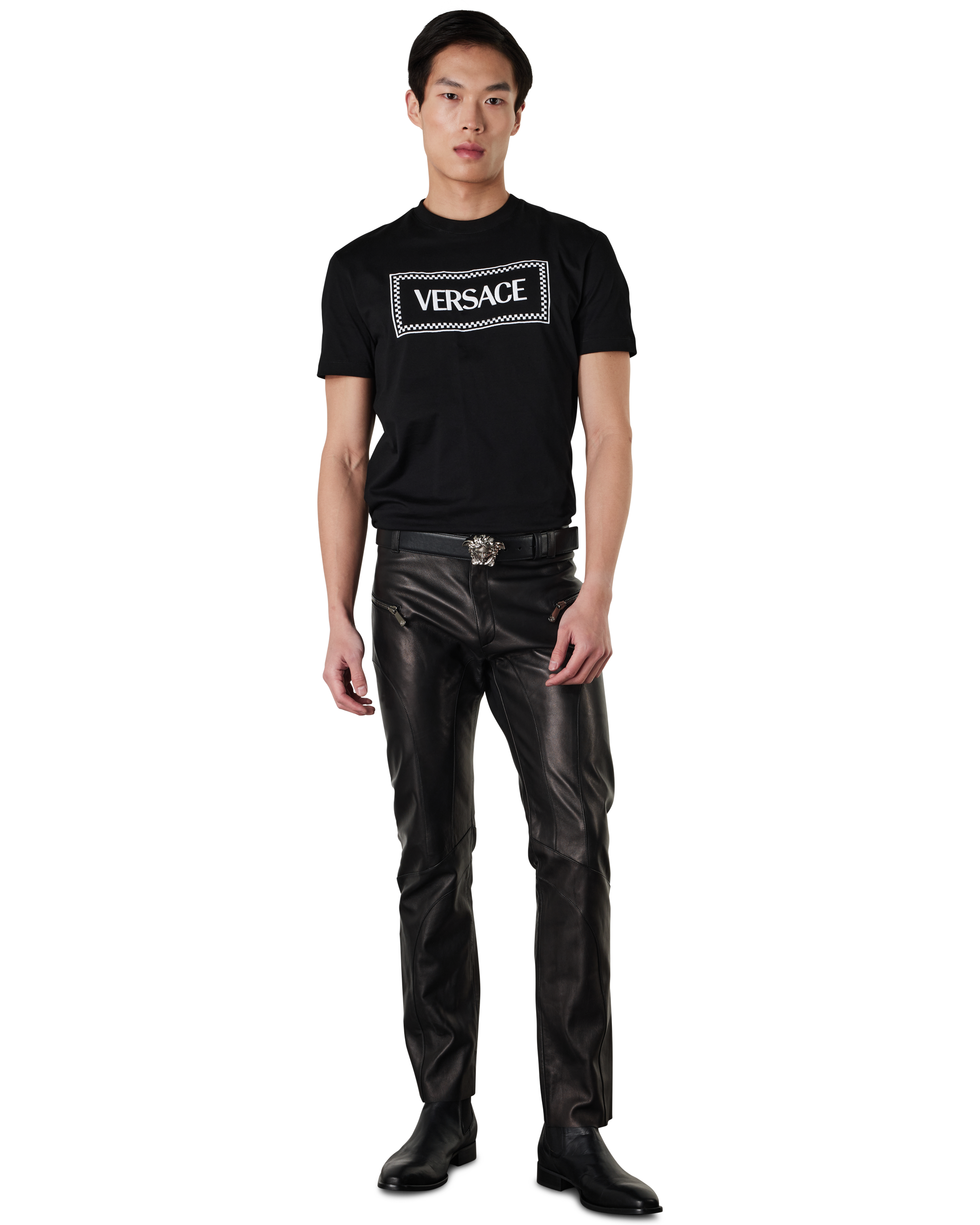 Embroidered '90s Vintage Logo T-Shirt