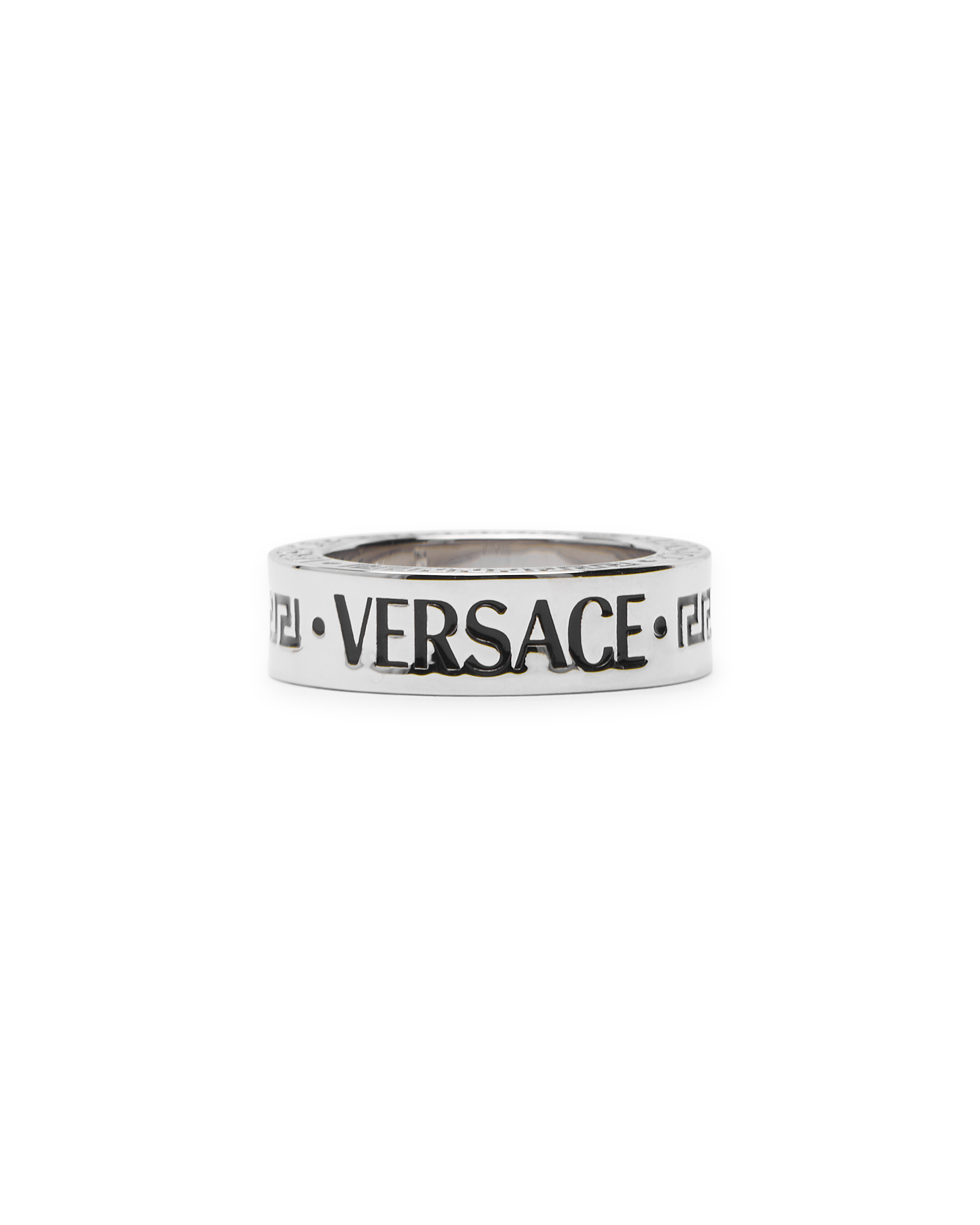 Versace Engraved Logo Ring