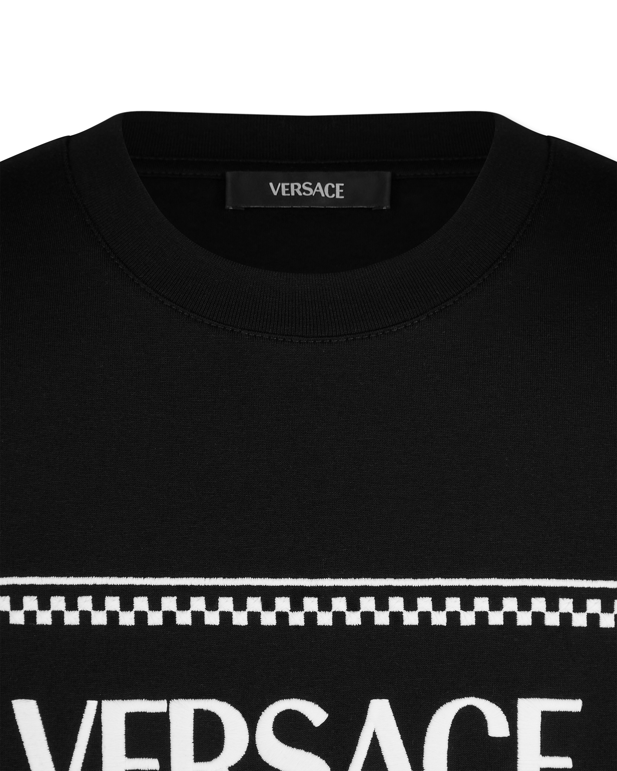 Embroidered '90s Vintage Logo T-Shirt