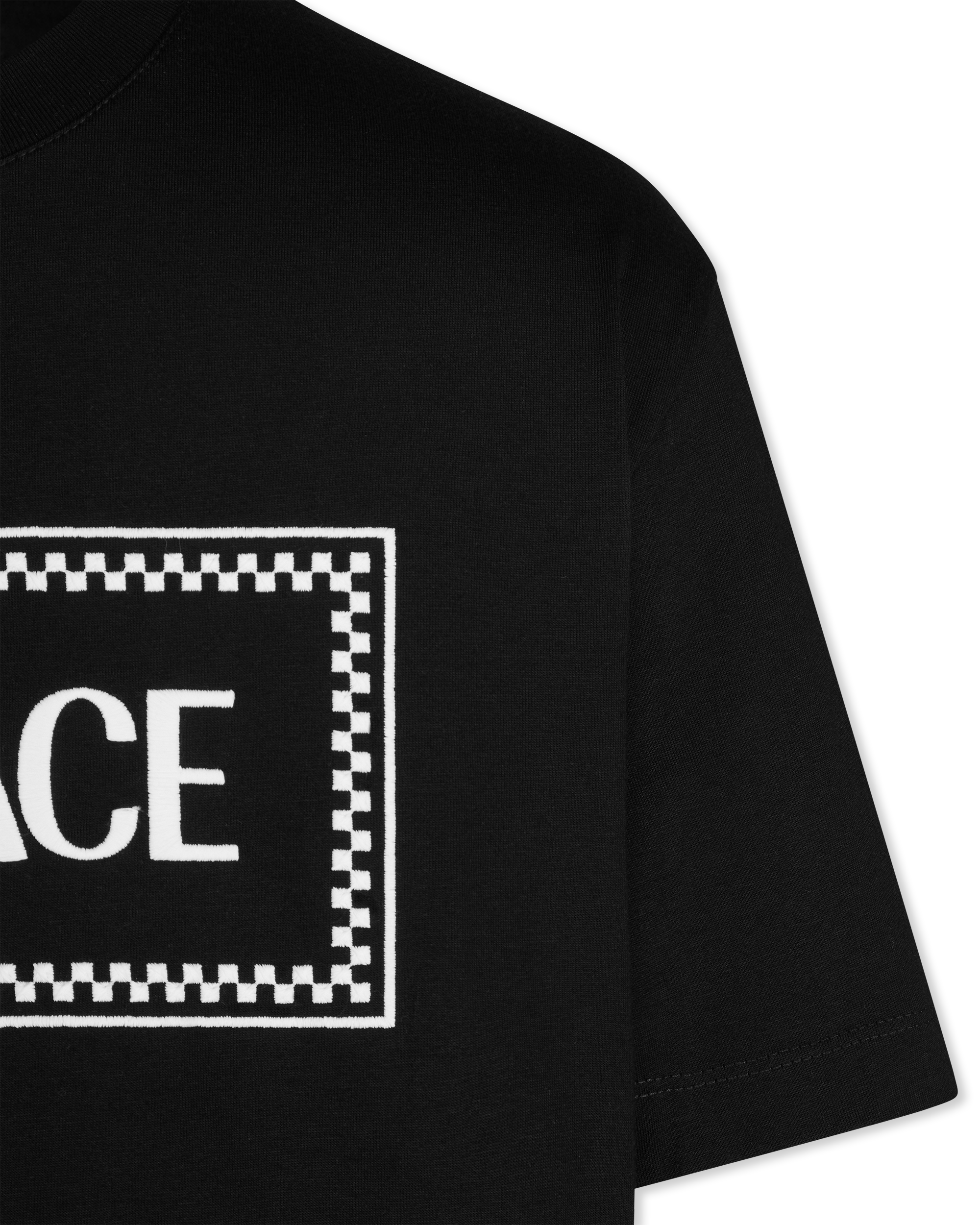 Embroidered '90s Vintage Logo T-Shirt