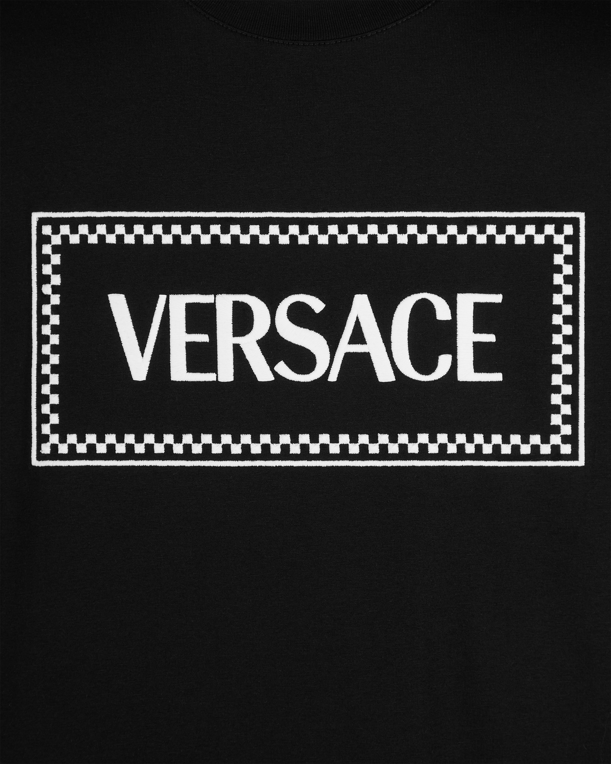 Embroidered '90s Vintage Logo T-Shirt