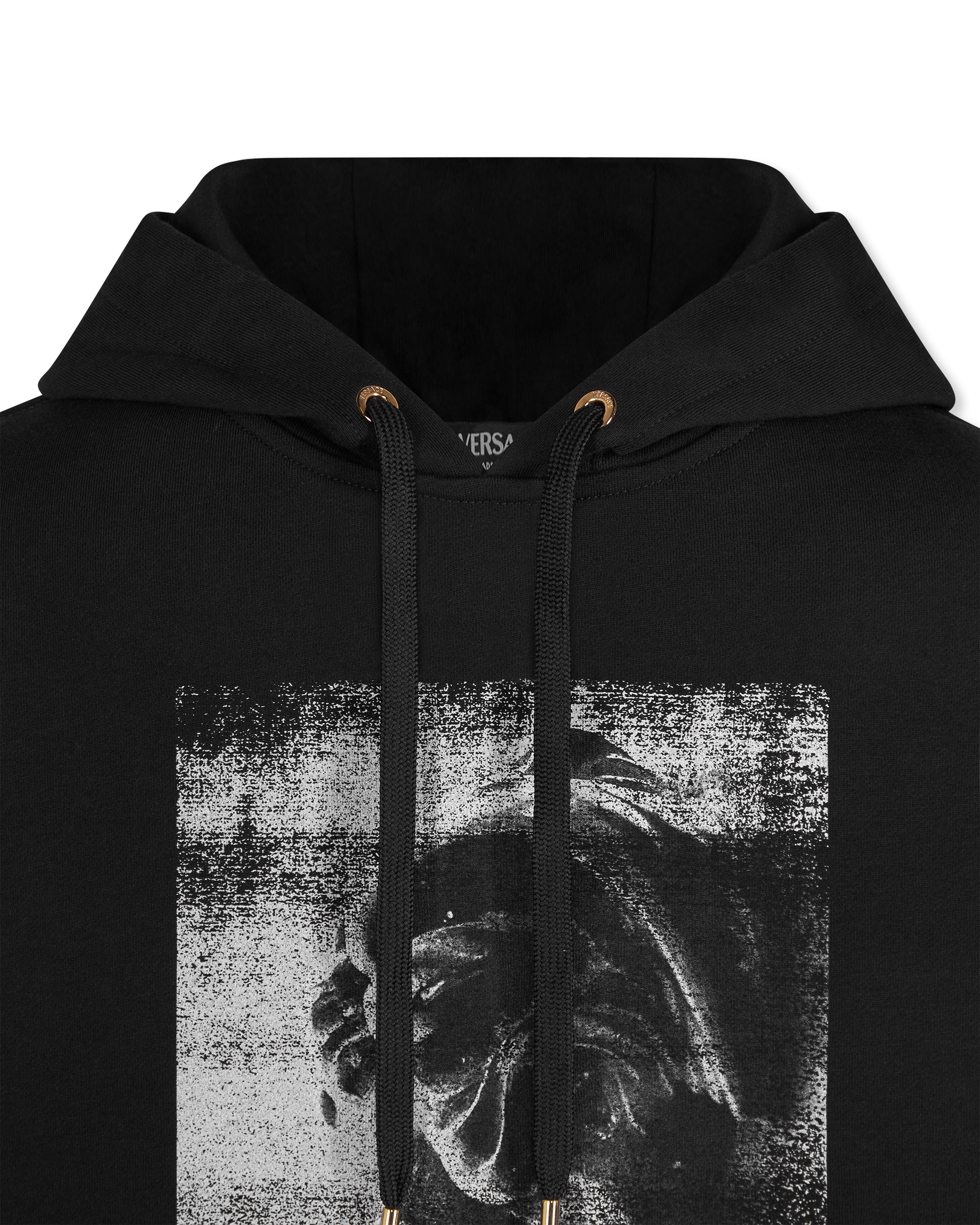 Medusa Via Gesu' Print Hoodie