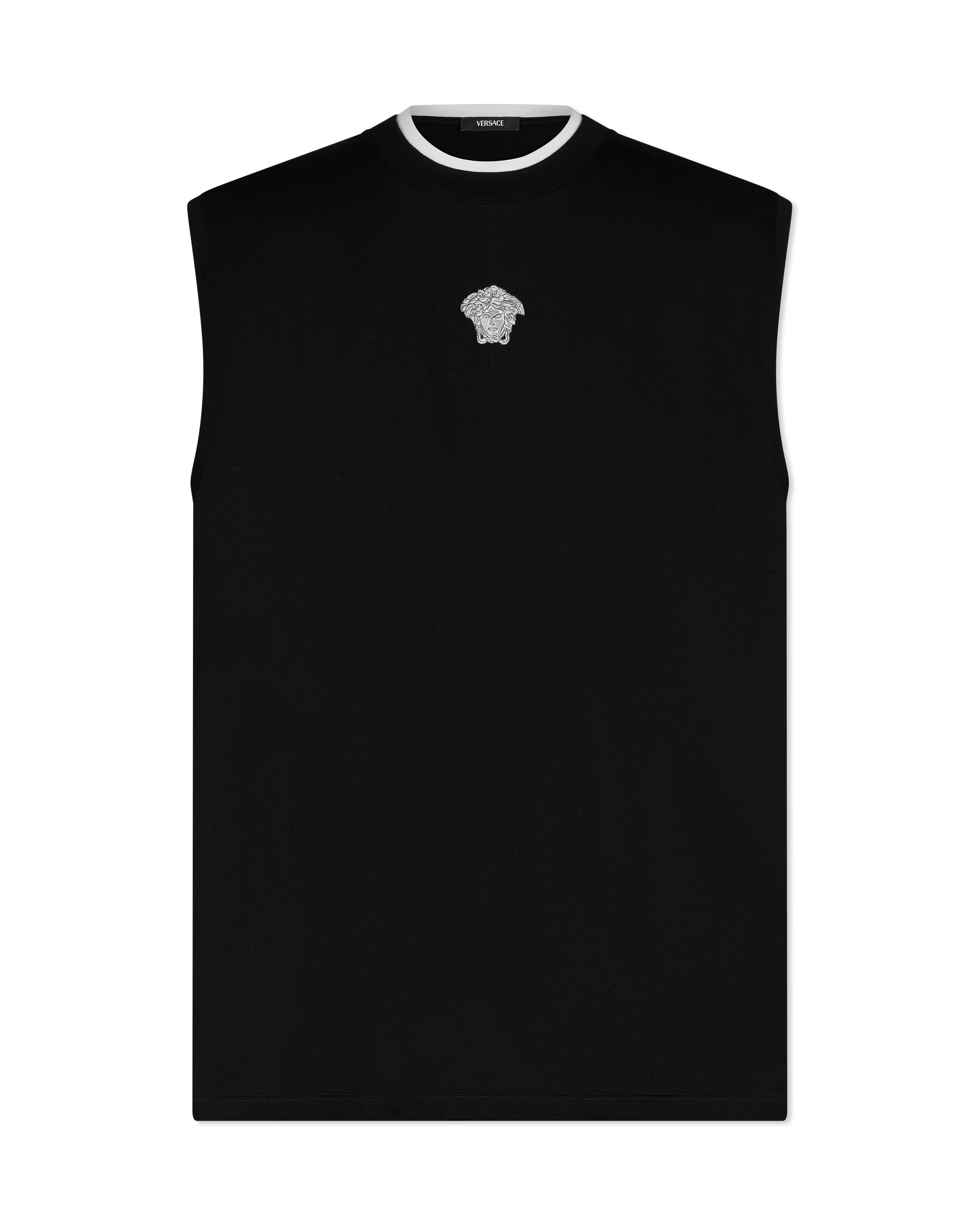 Embroidered Medusa Tank Top