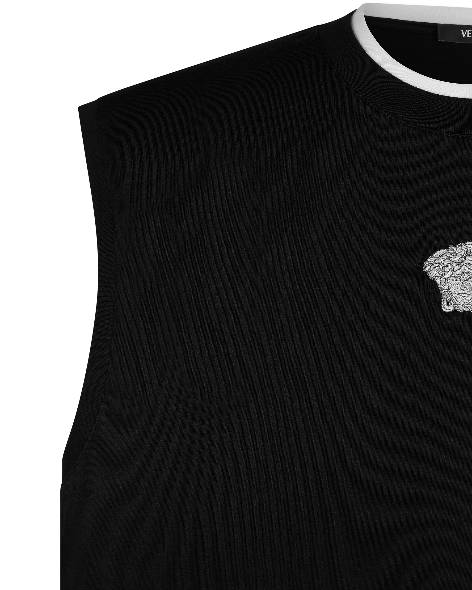 Embroidered Medusa Tank Top