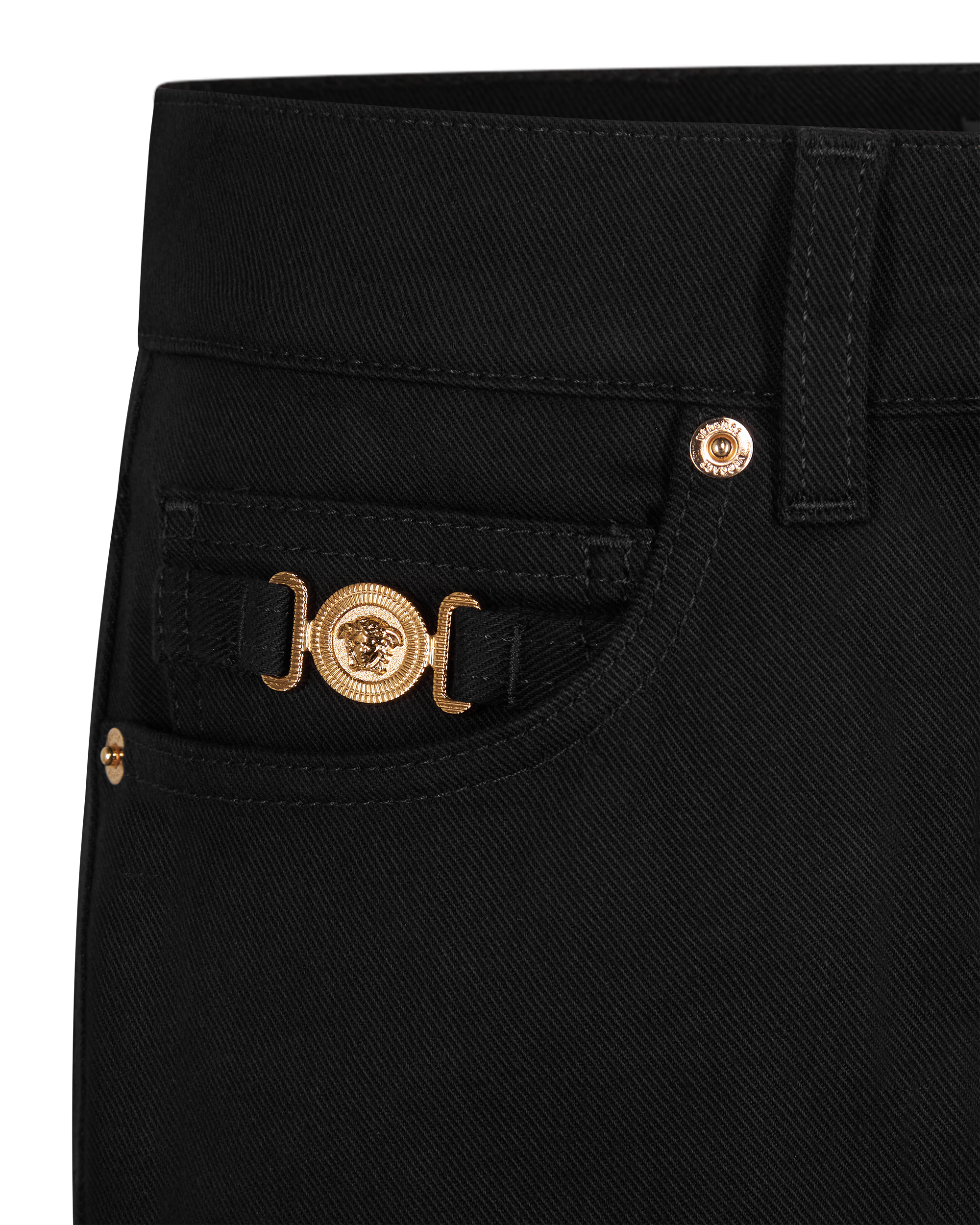 Versace Slim-Fit Stretch Denim Jeans