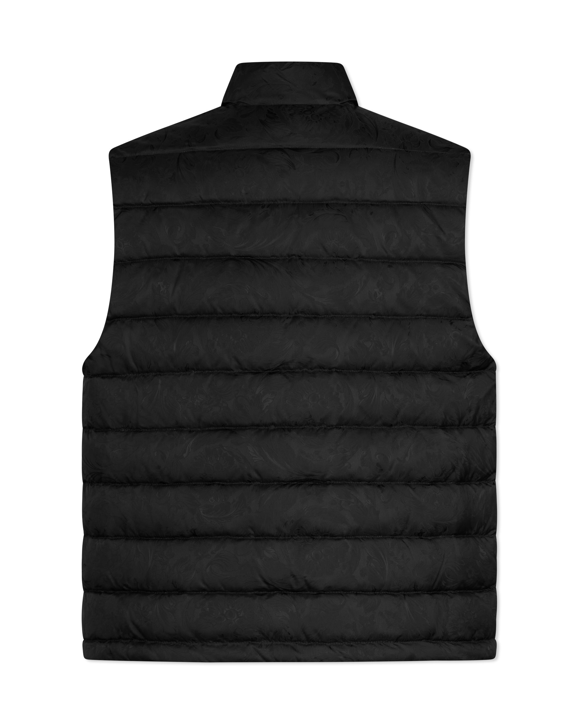 Barocco Jacquard Puffer Vest