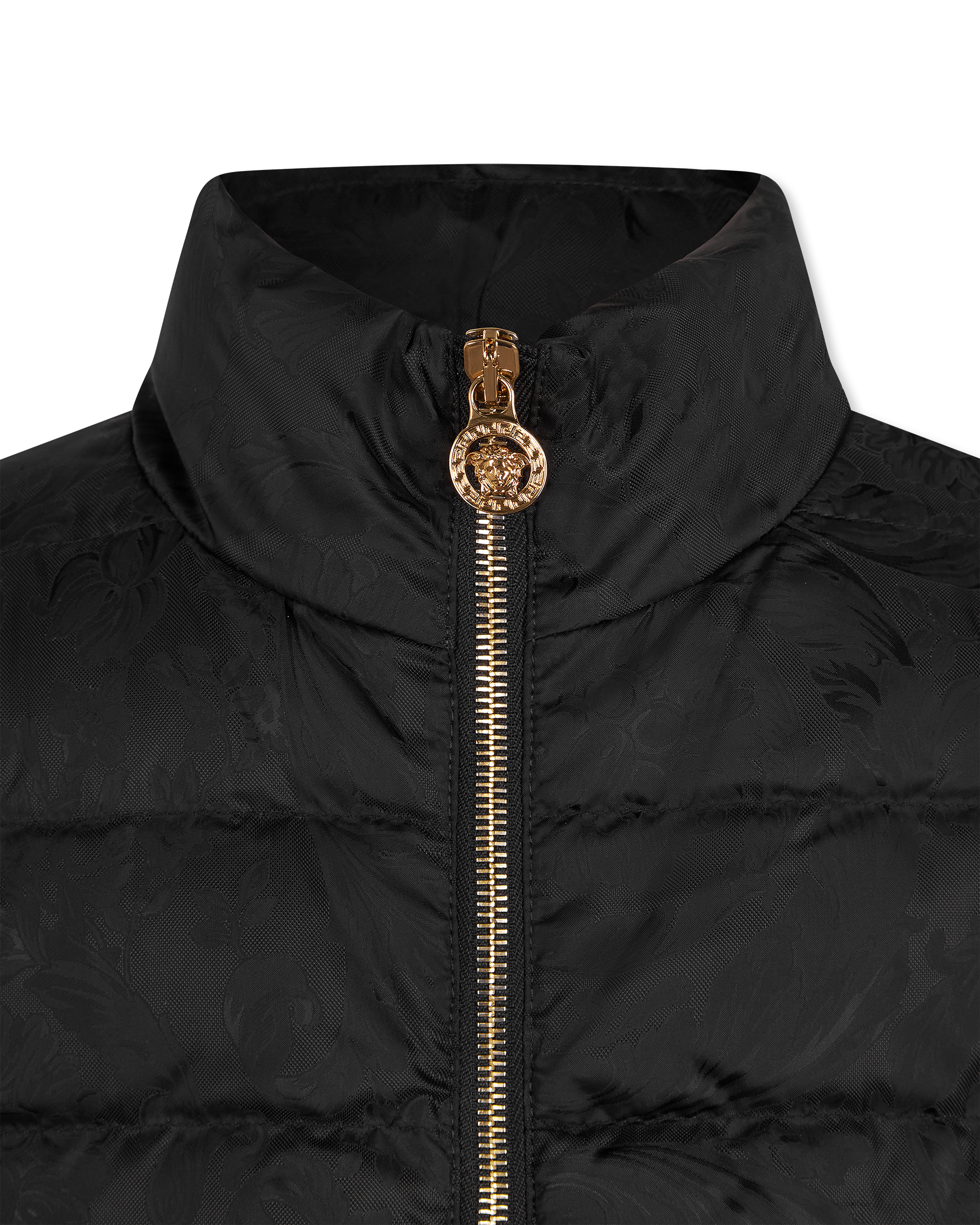 Barocco Jacquard Puffer Vest