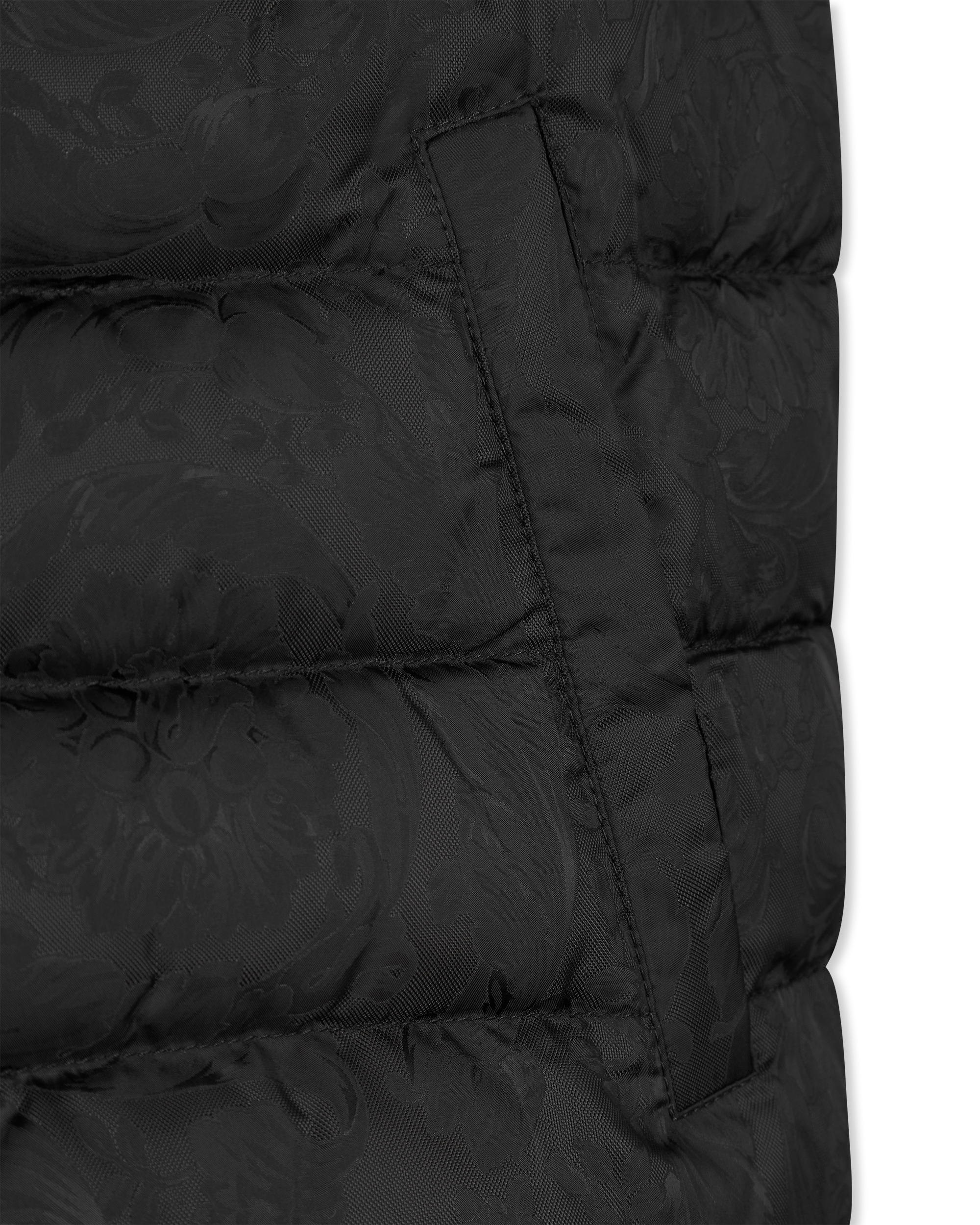 Barocco Jacquard Puffer Vest