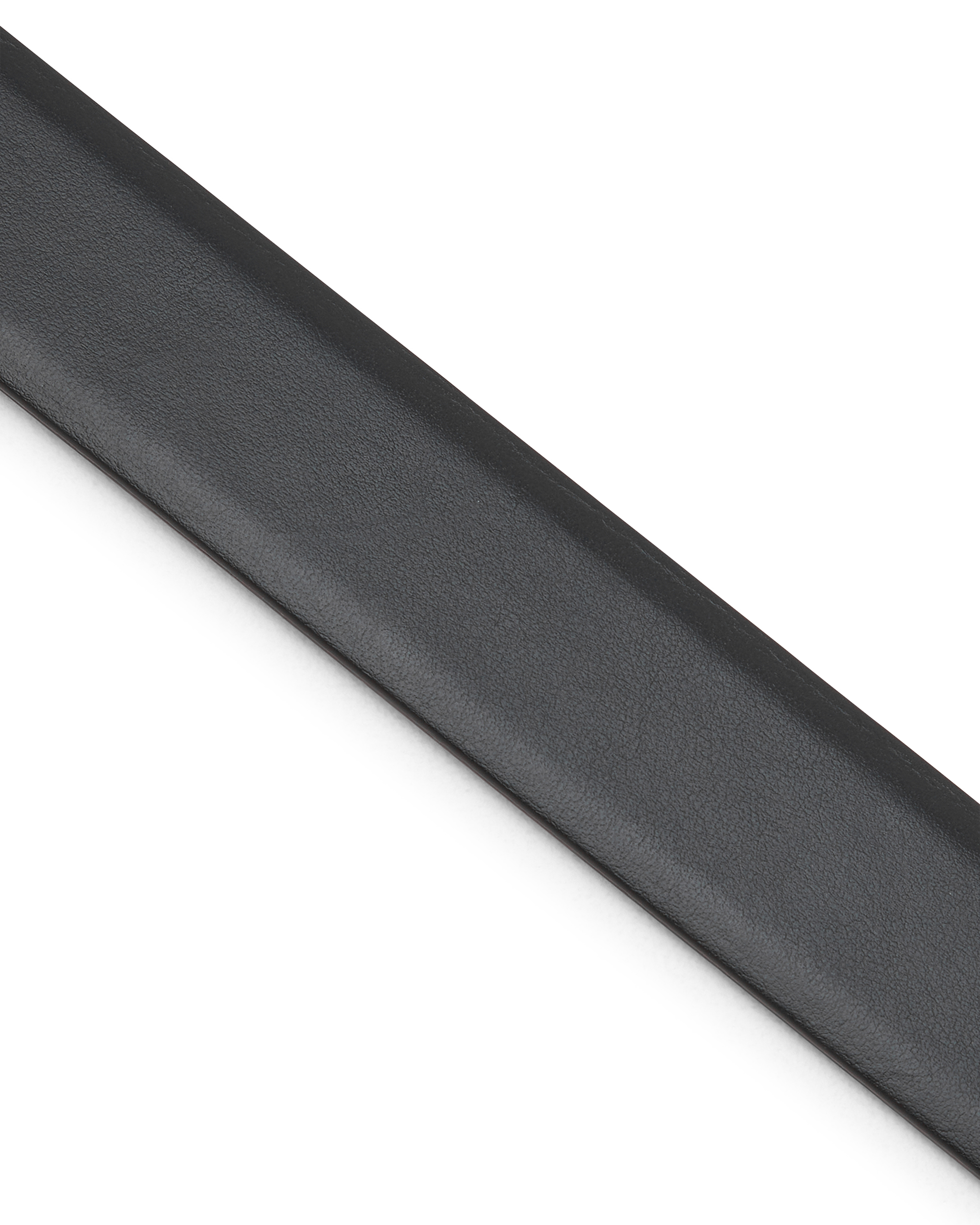 Safety Pin Leather Belt 3cm