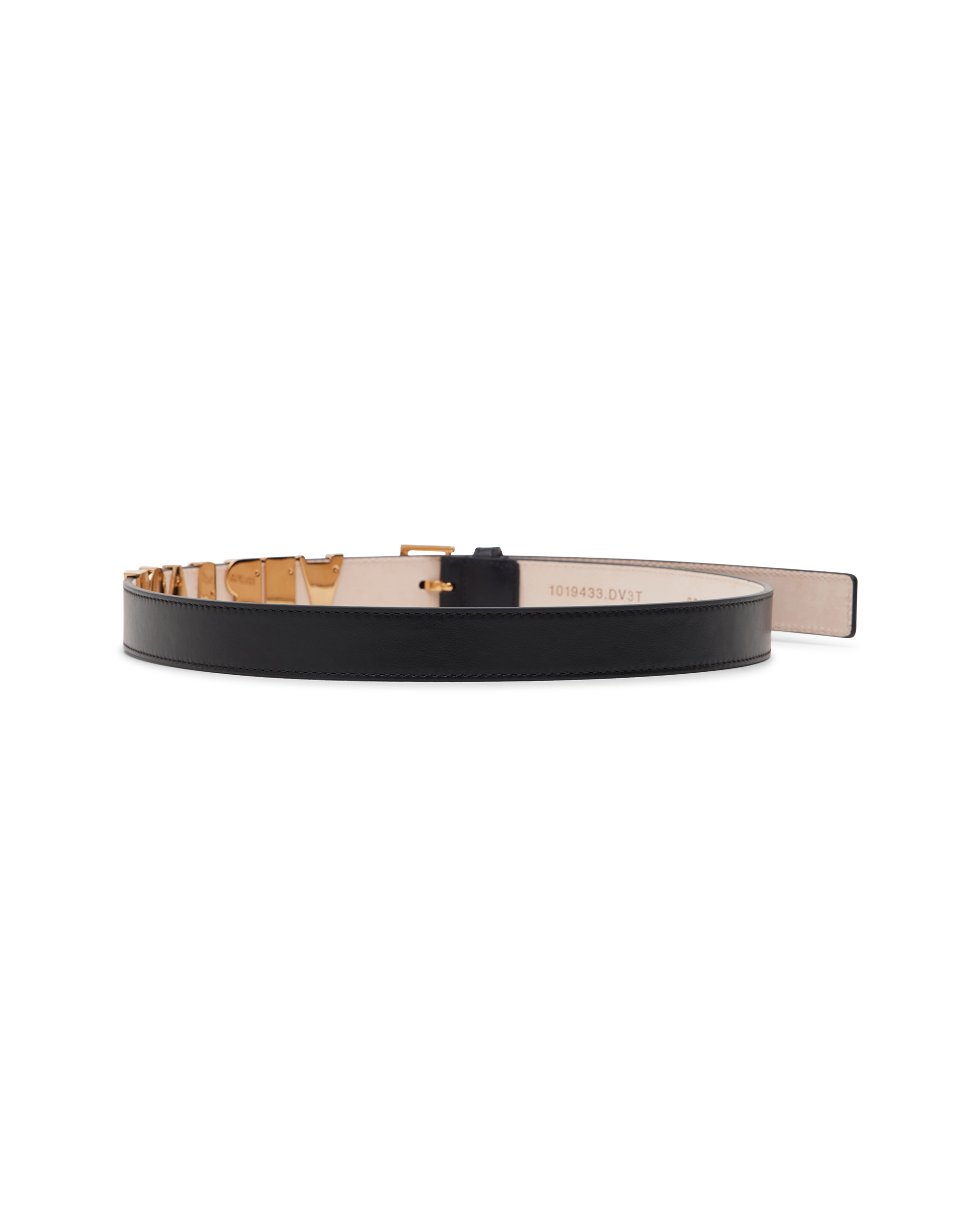 Versace Logo Leather Belt 2.5cm