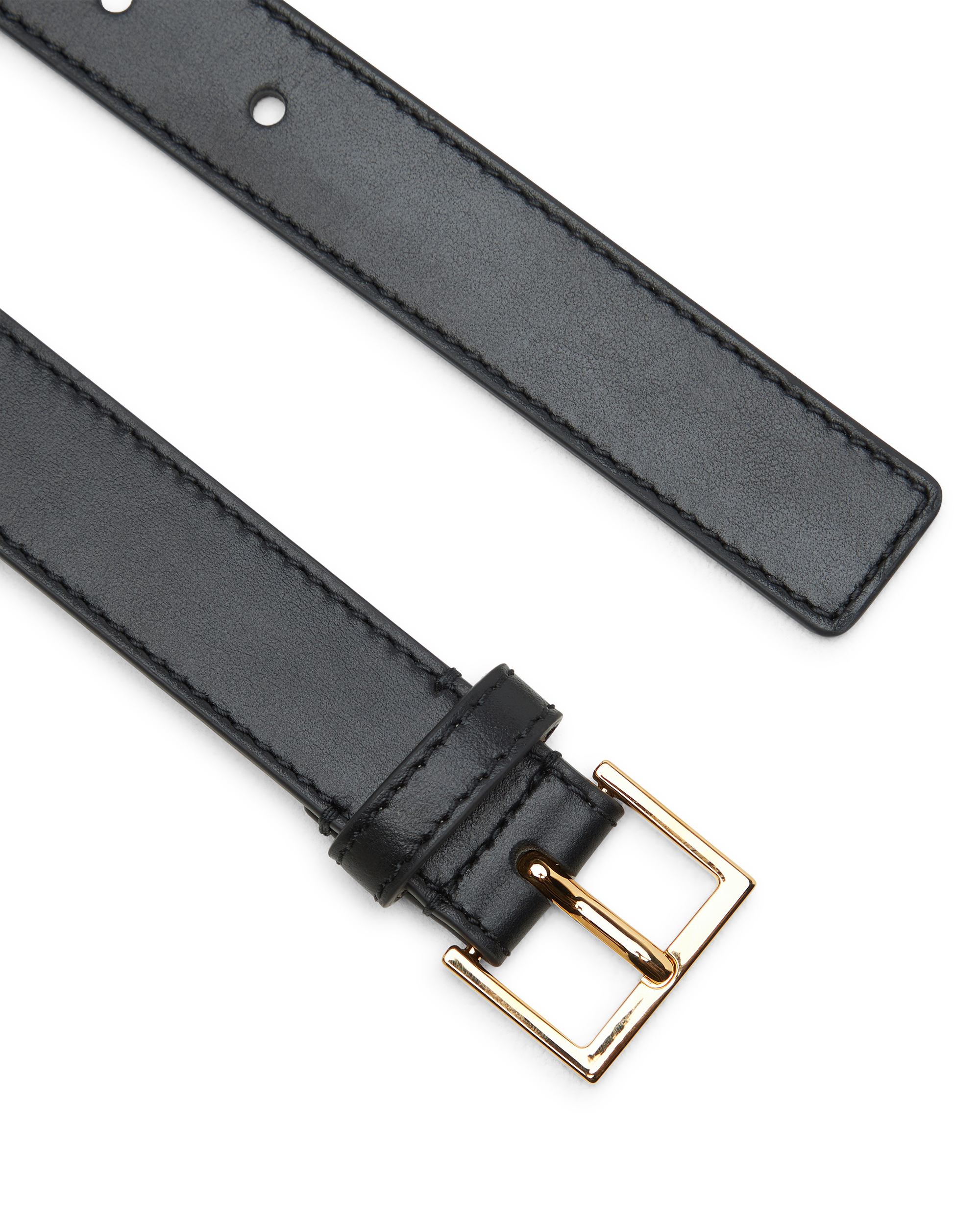 Versace Logo Leather Belt 2.5cm