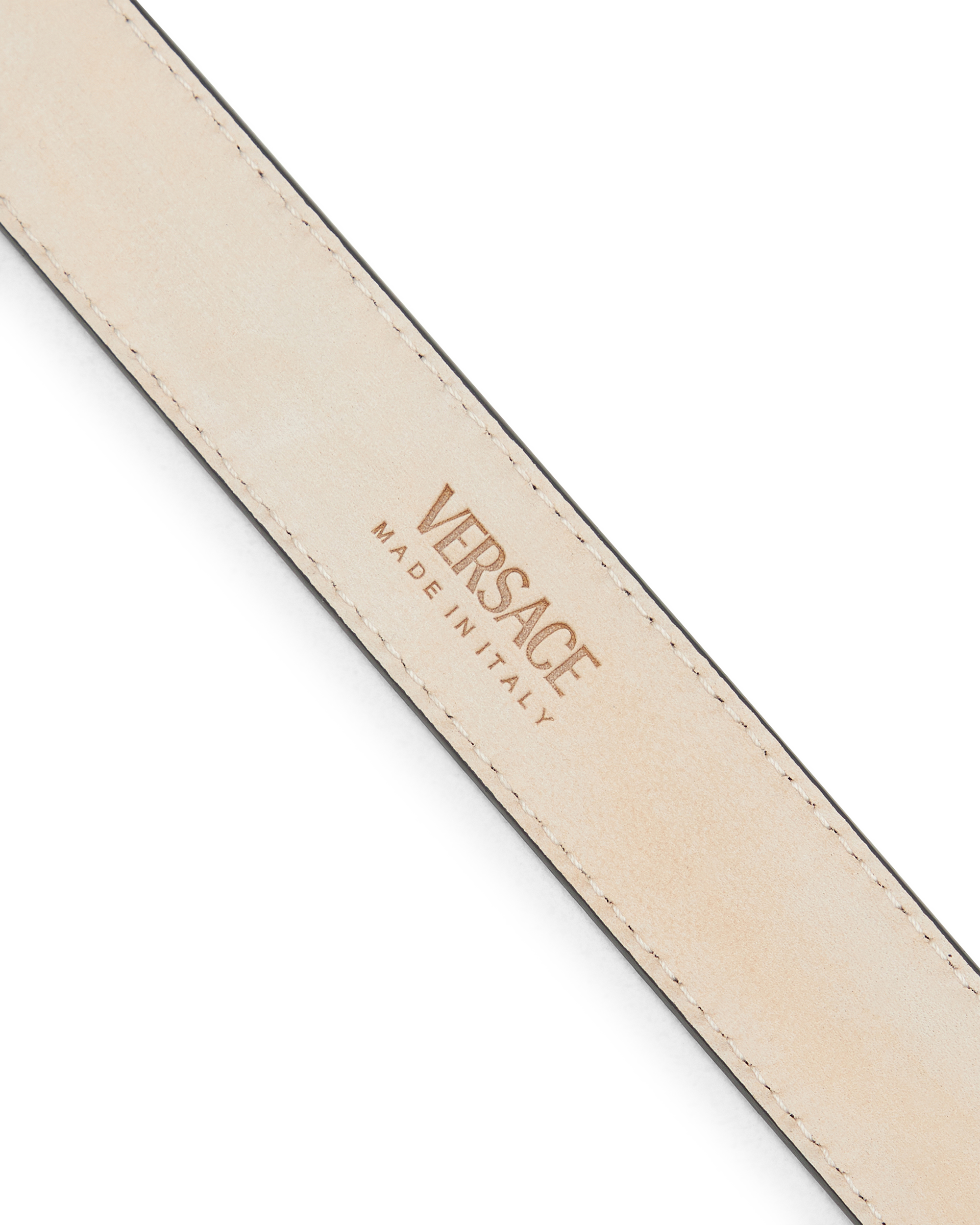 Versace Logo Leather Belt 2.5cm