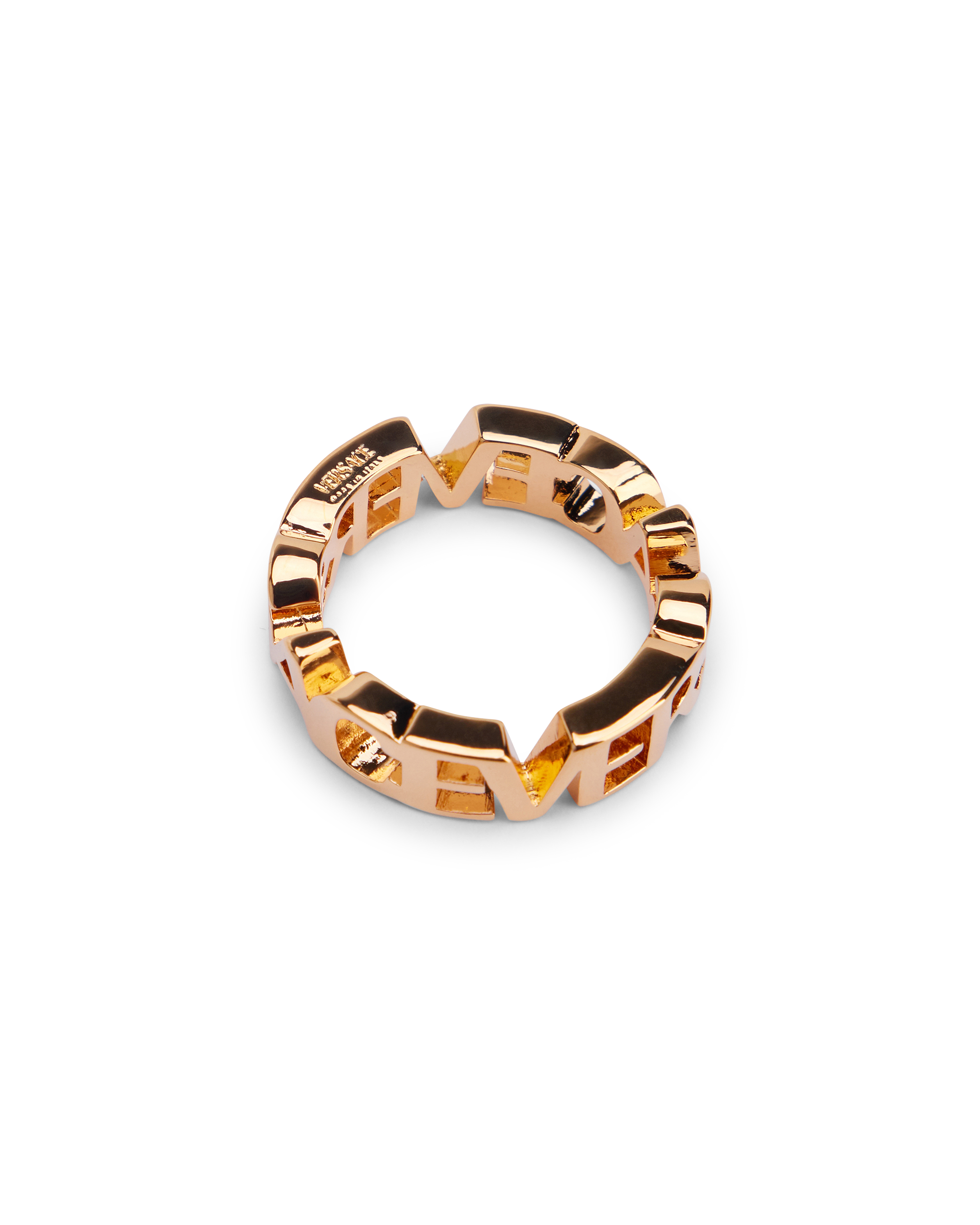 Versace Letter Logo Ring