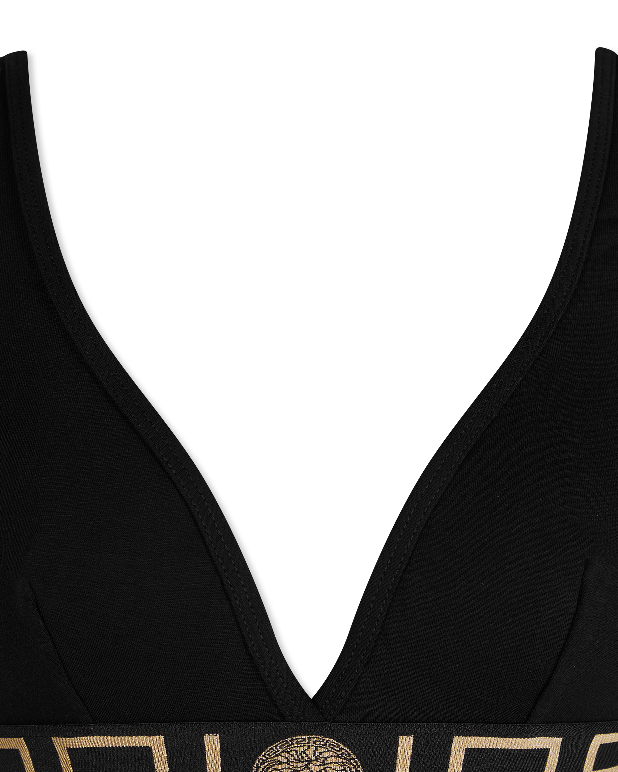 Greca Border Triangle Bralette