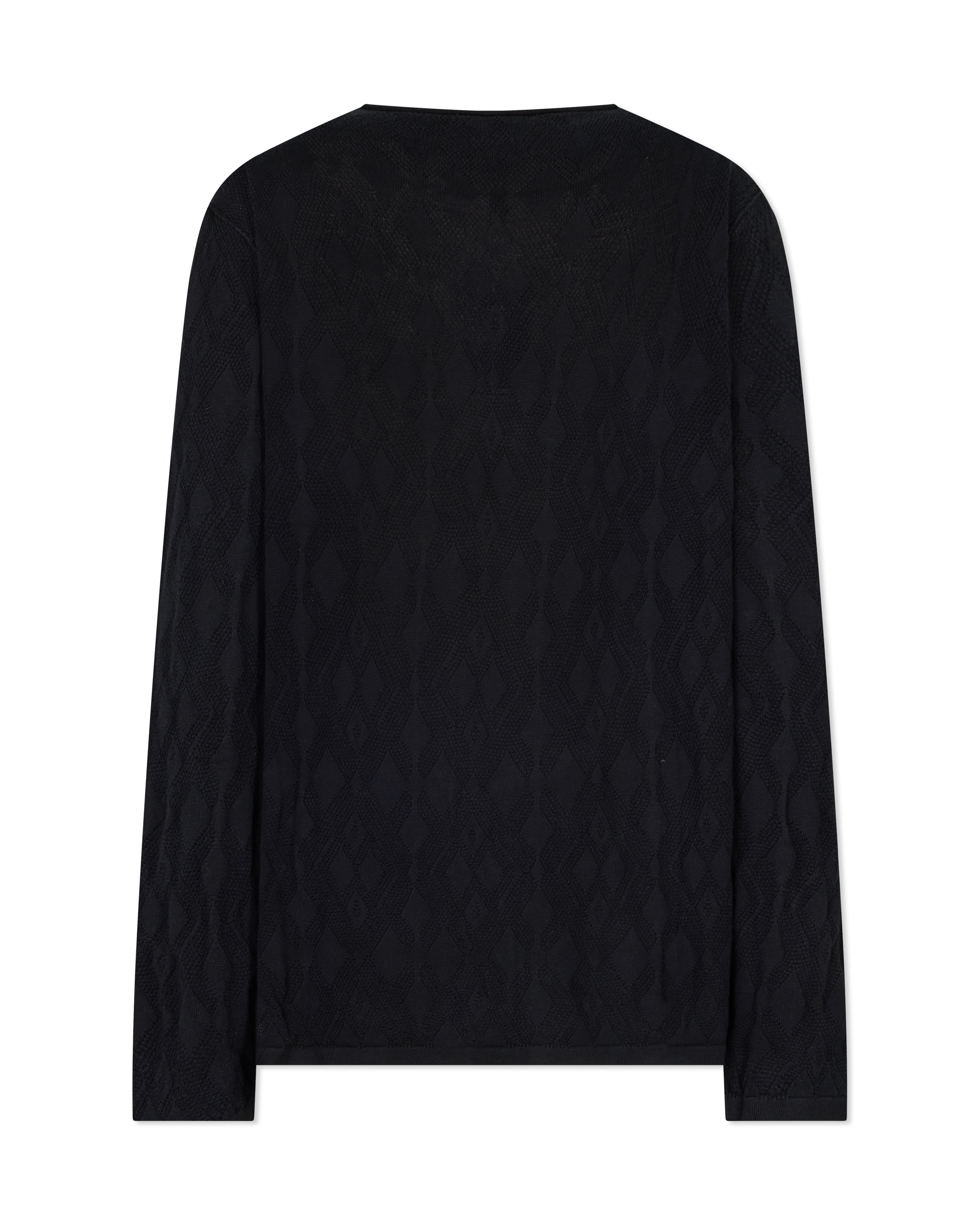 Brycen Broken Argyle Crew Sweater