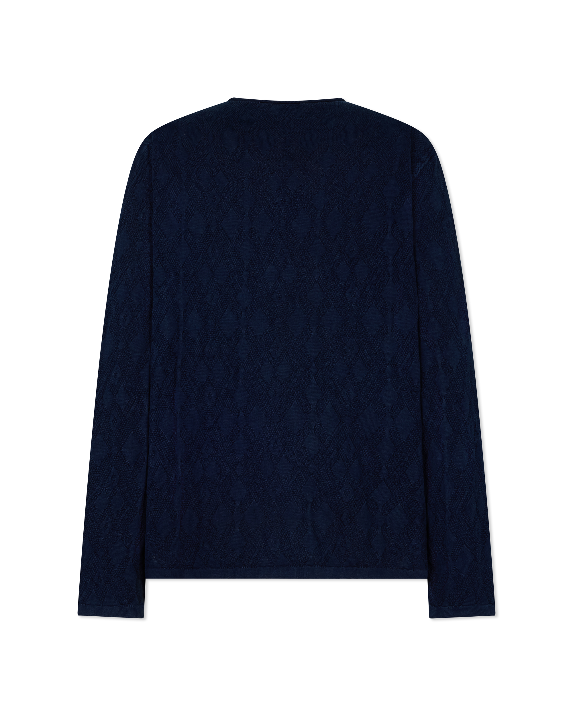 Brycen Broken Argyle Crew Sweater