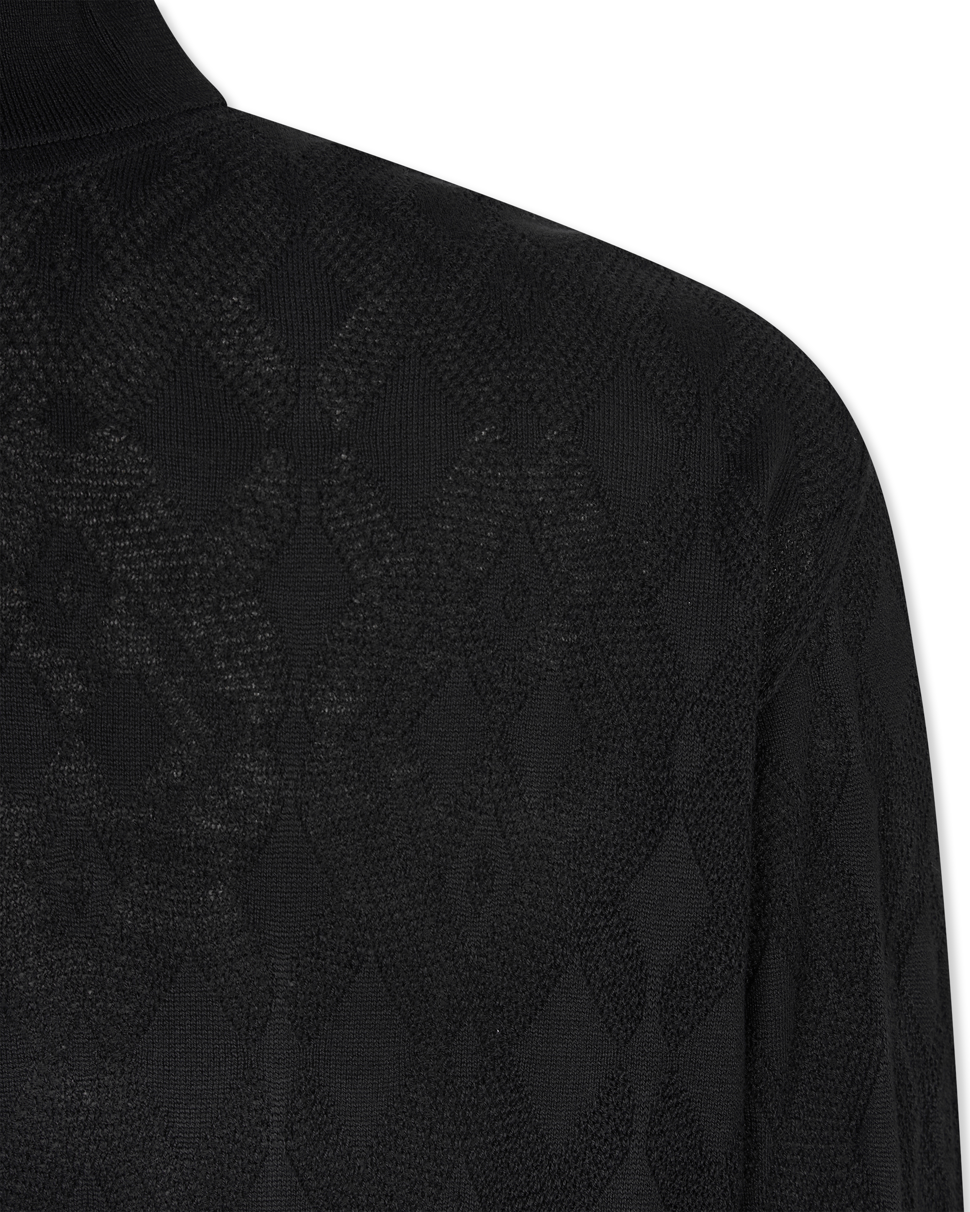 Alistair Broken Argyle Turtleneck