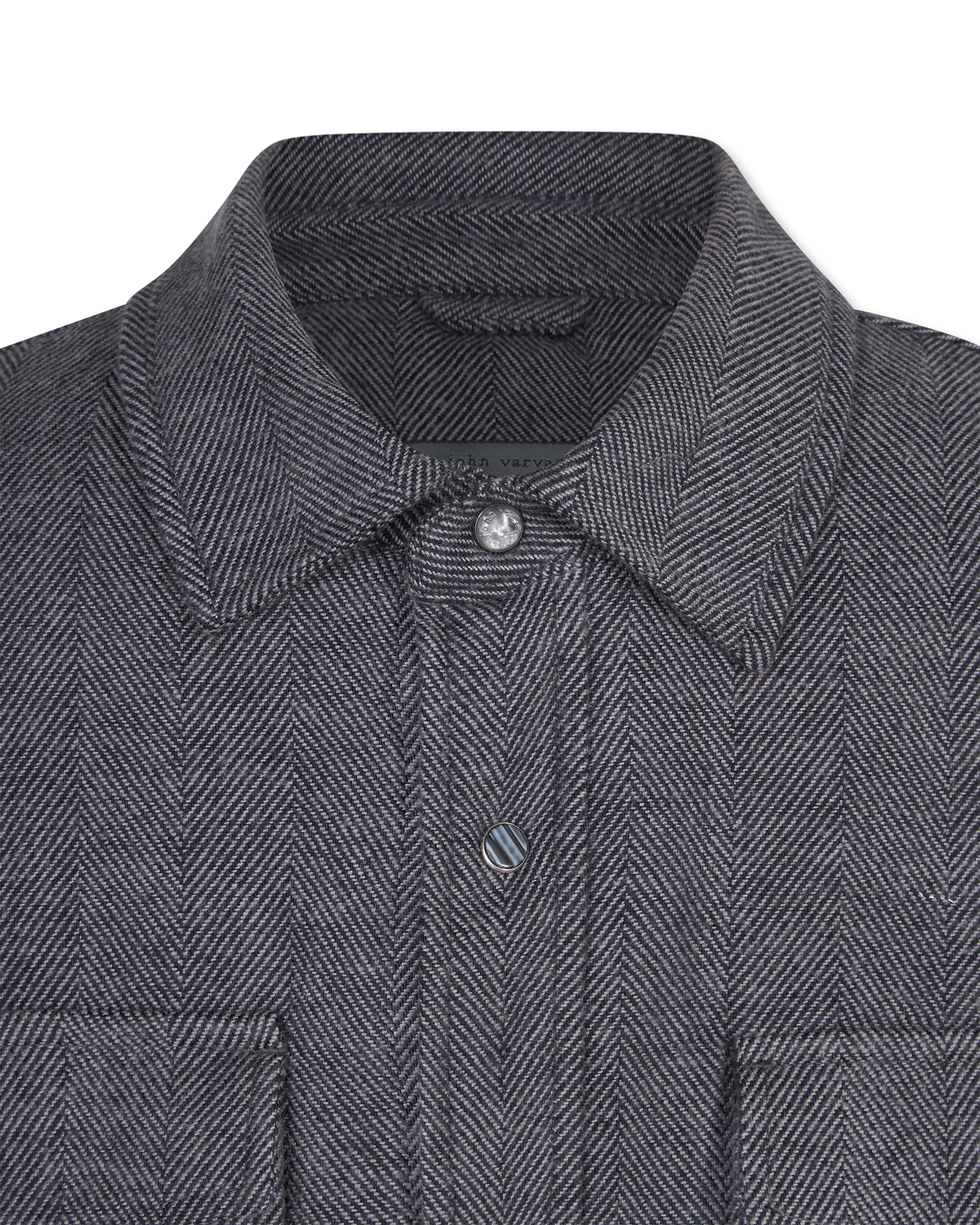 Jameson Quilted Herringbone Shirt Jacket