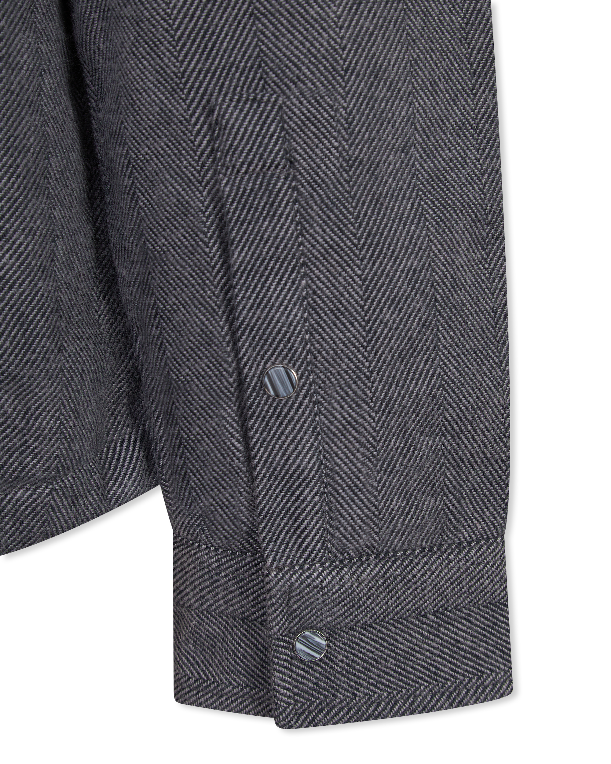 Jameson Quilted Herringbone Shirt Jacket