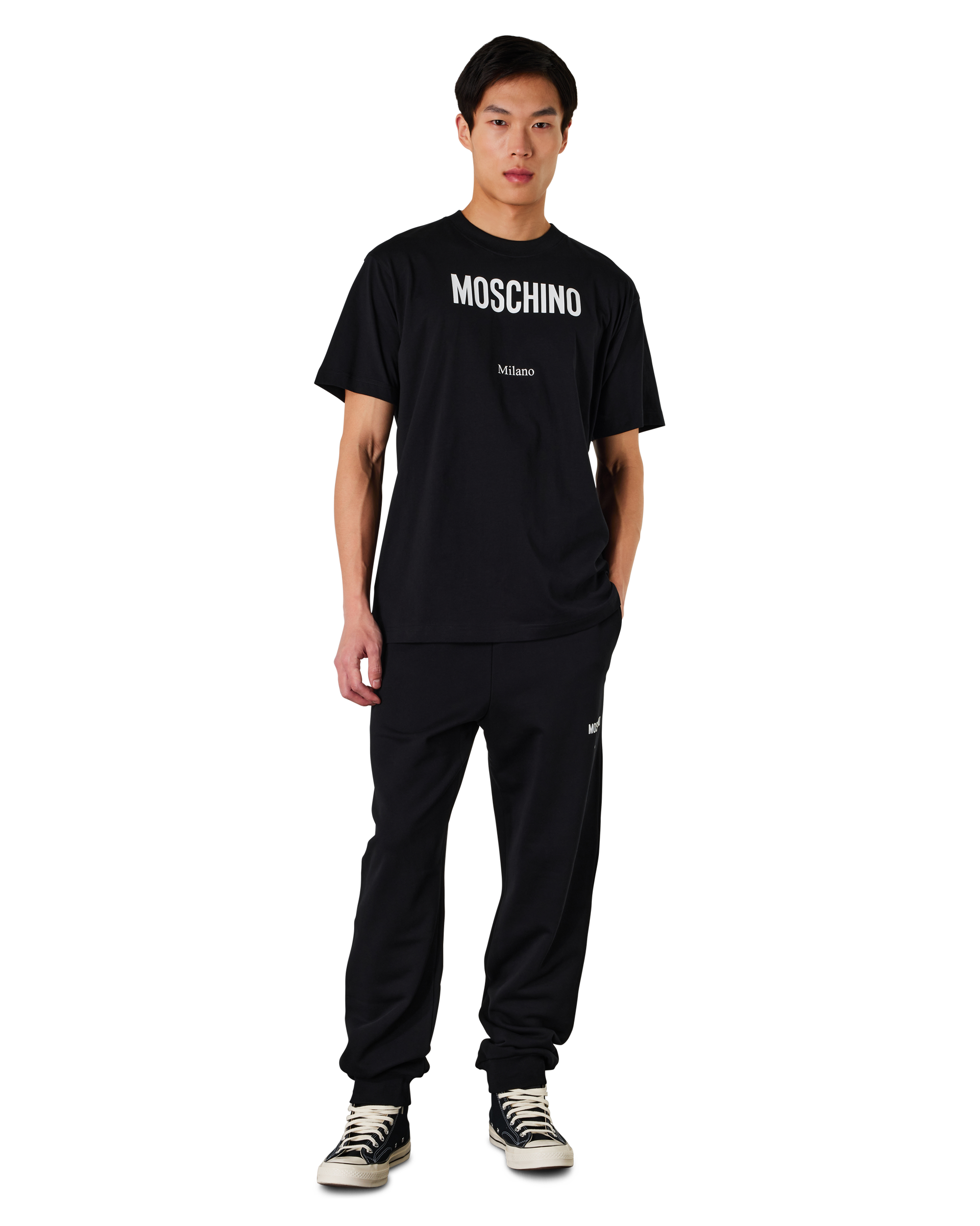 Organic Cotton Black Sweatpants