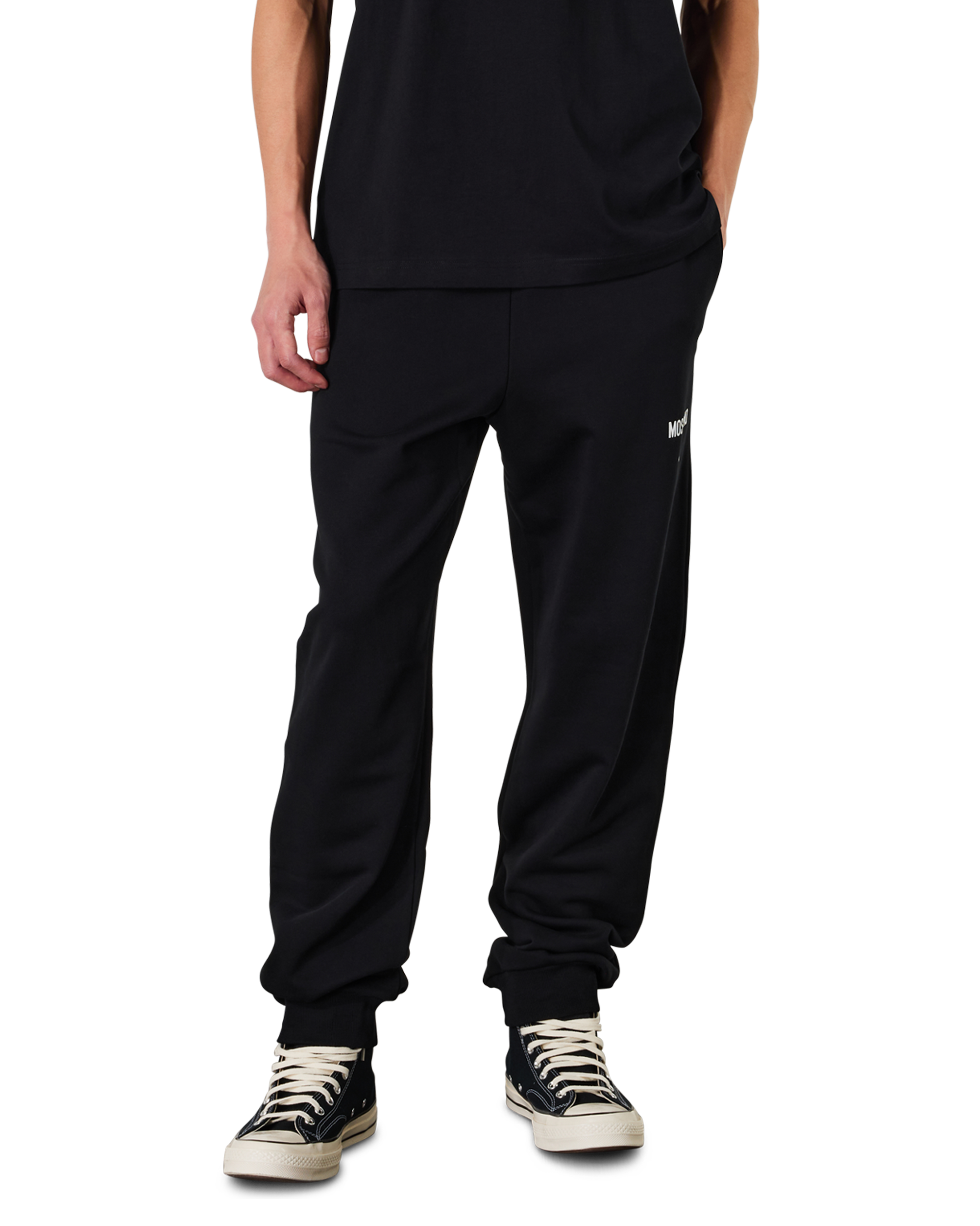 Organic Cotton Black Sweatpants