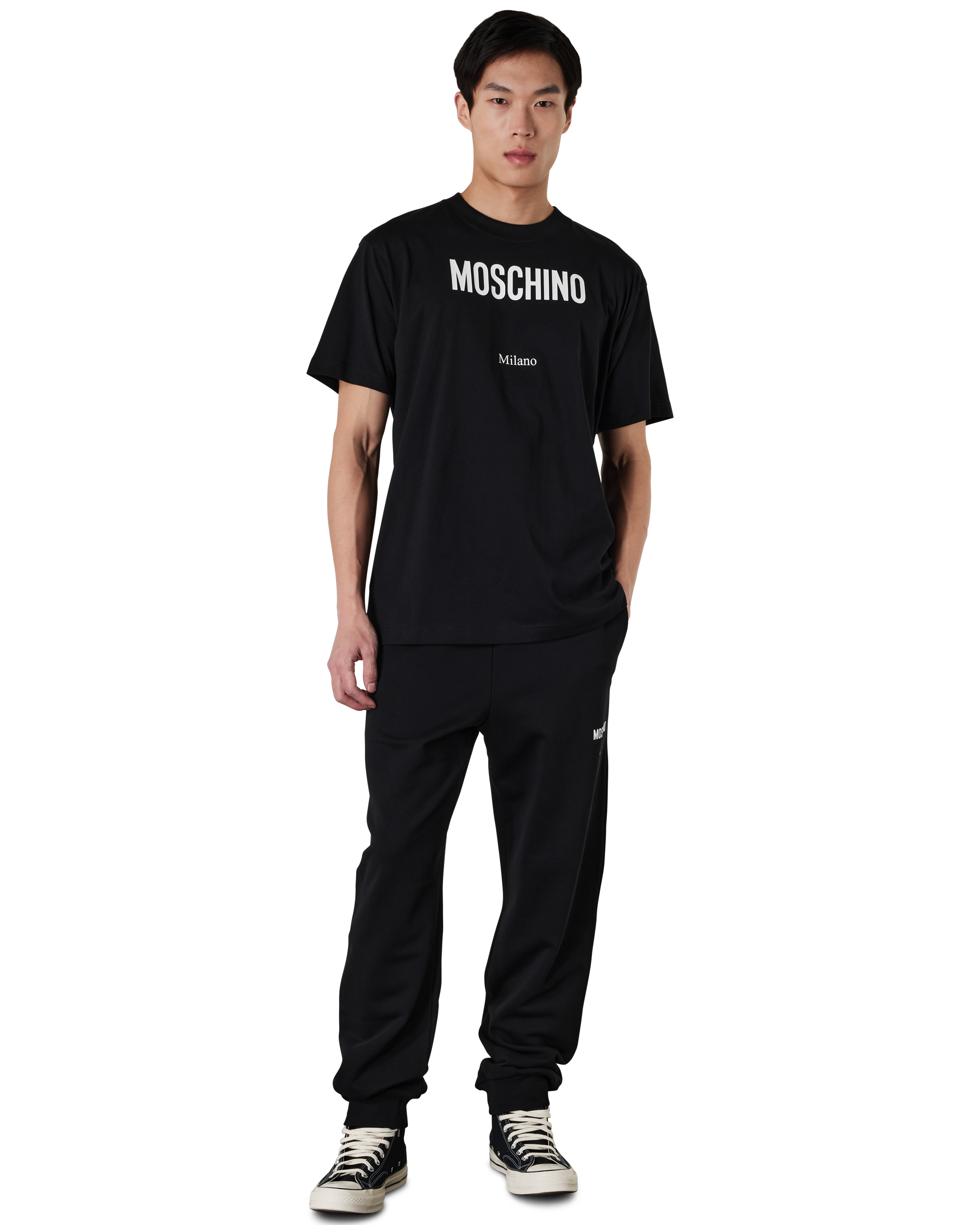 Organic Cotton Black Sweatpants