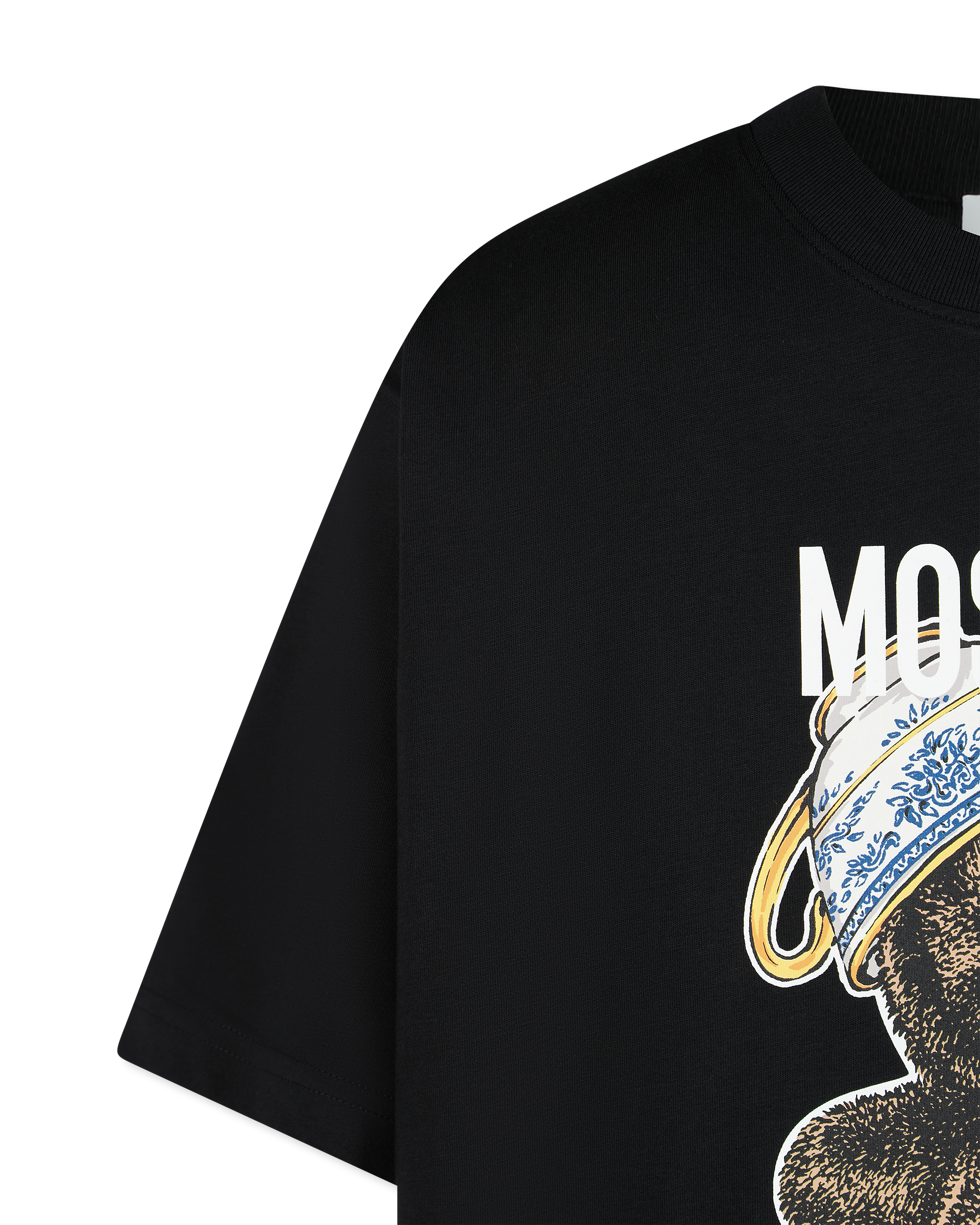 Moschino Teddy Bear Teacup  Logo T-Shirt