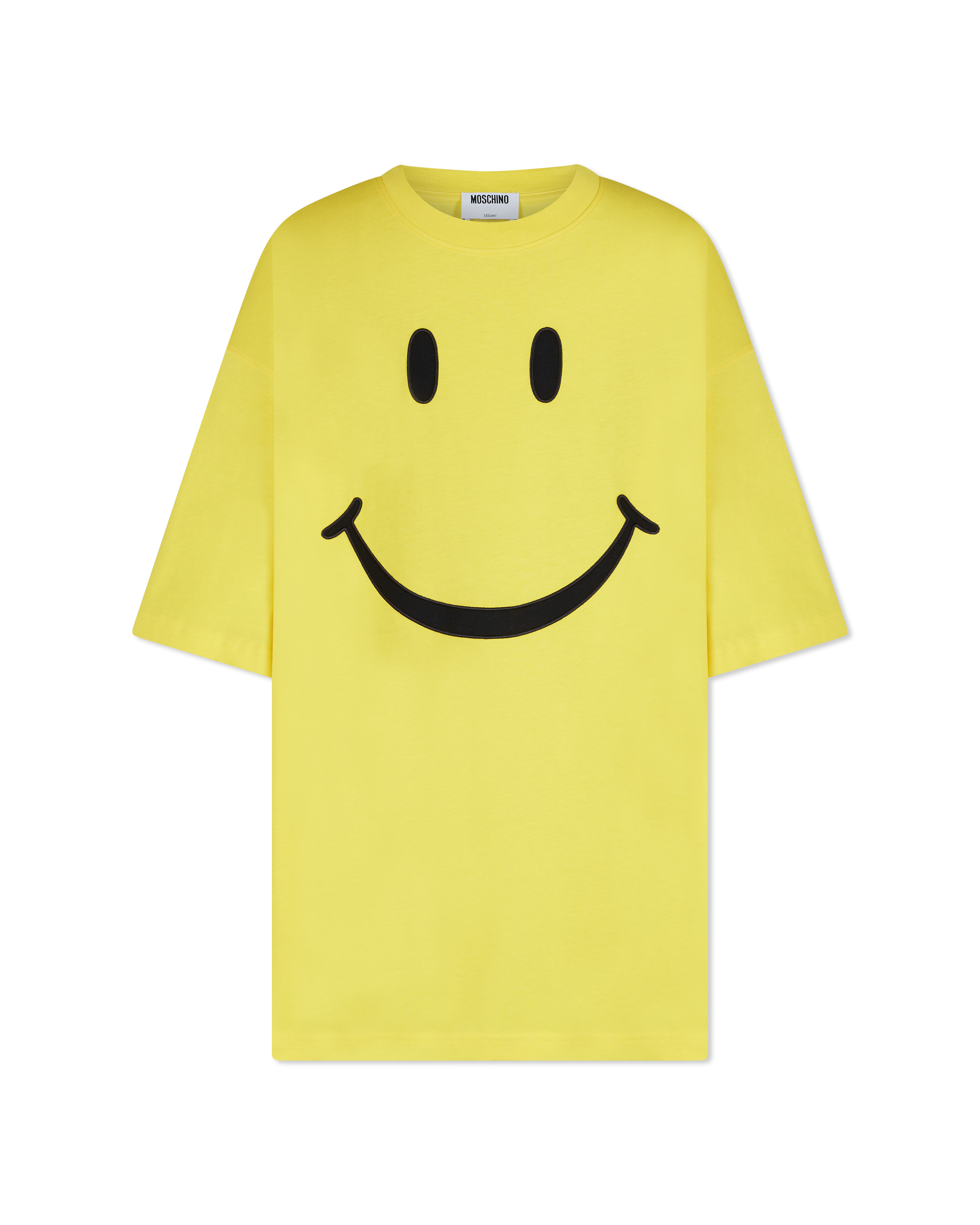 Moschino X Smiley® Cotton Yellow Graphic Tee
