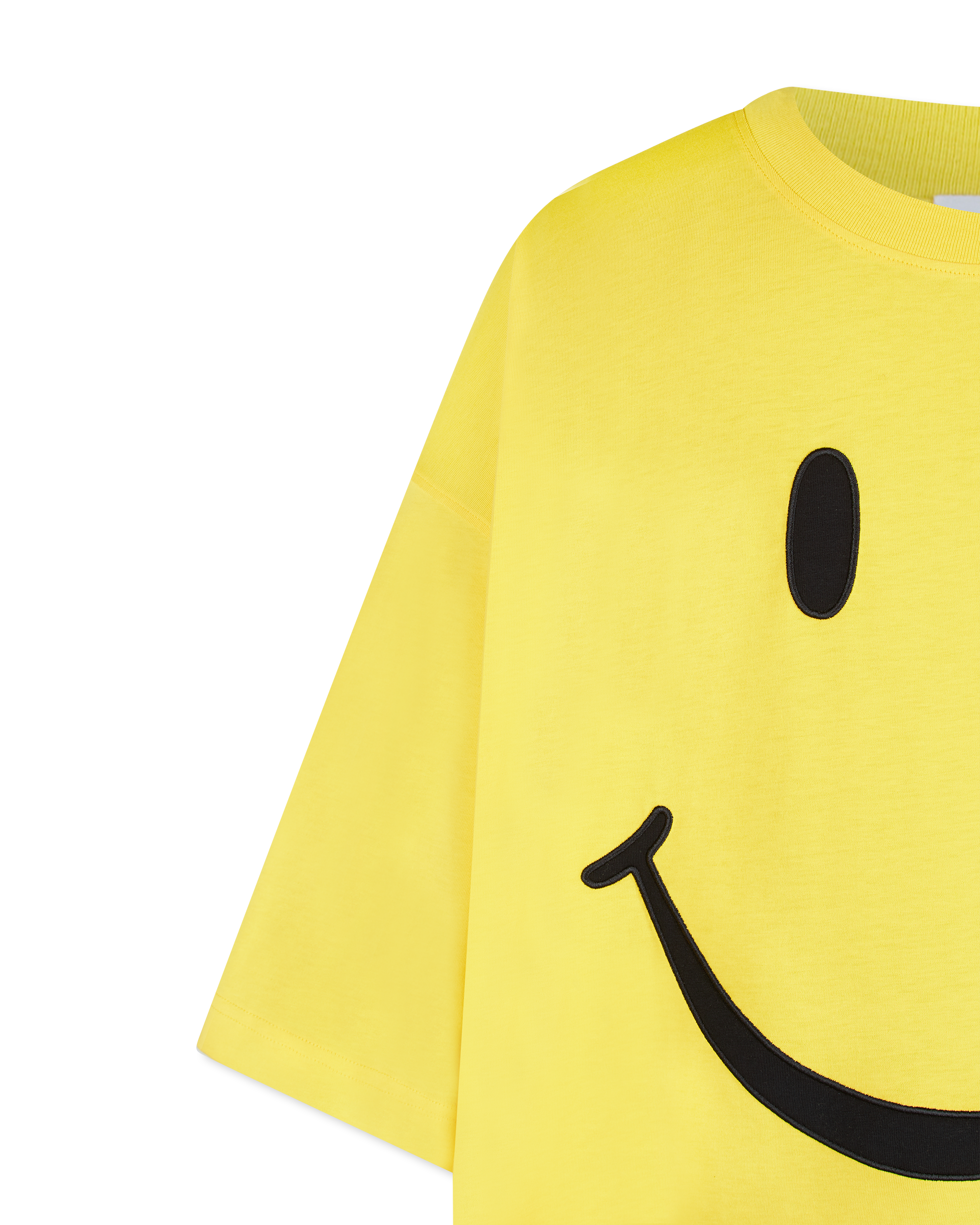 Moschino X Smiley® Cotton Yellow Graphic Tee