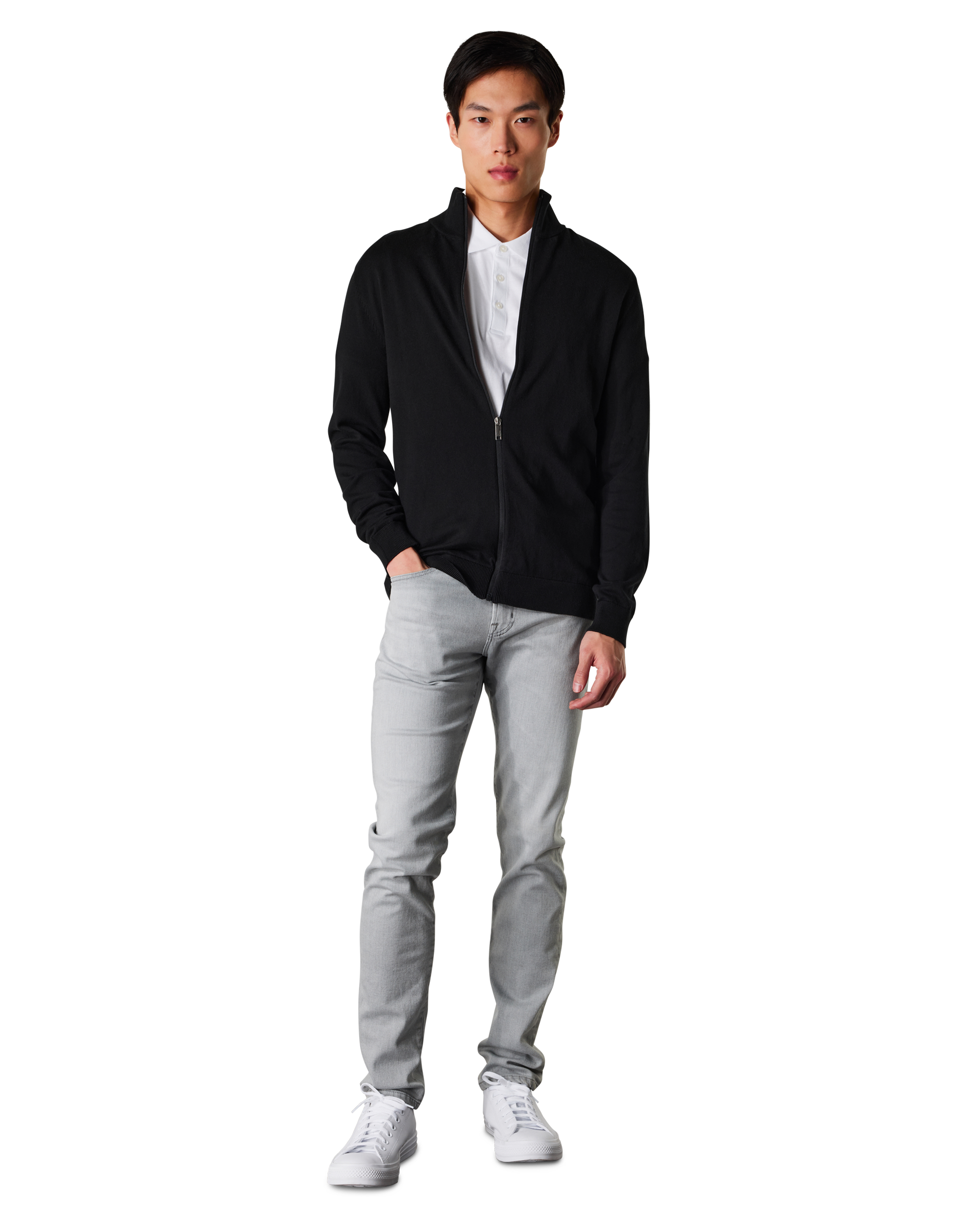 Berg Zip Up Cardigan
