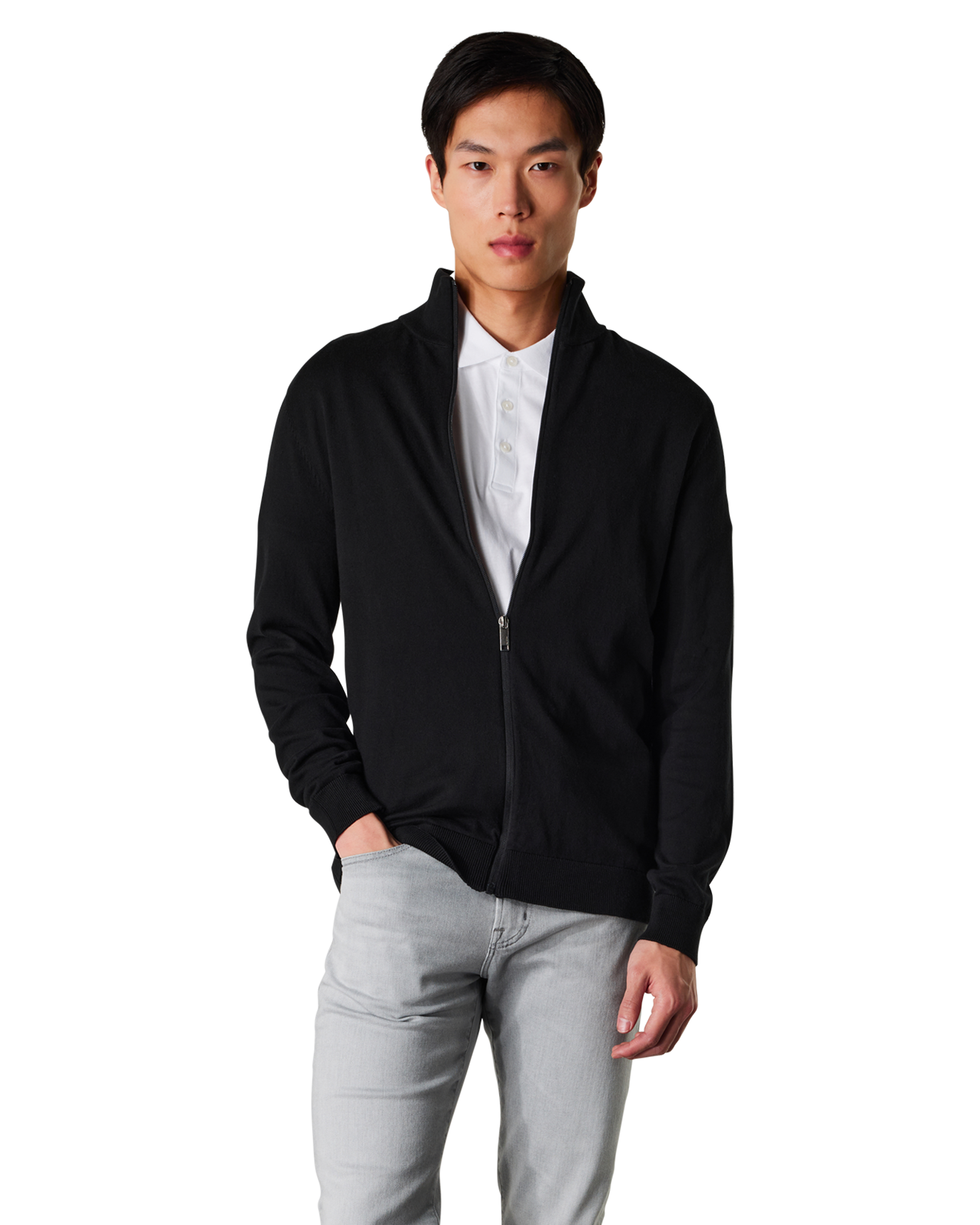 Berg Zip Up Cardigan