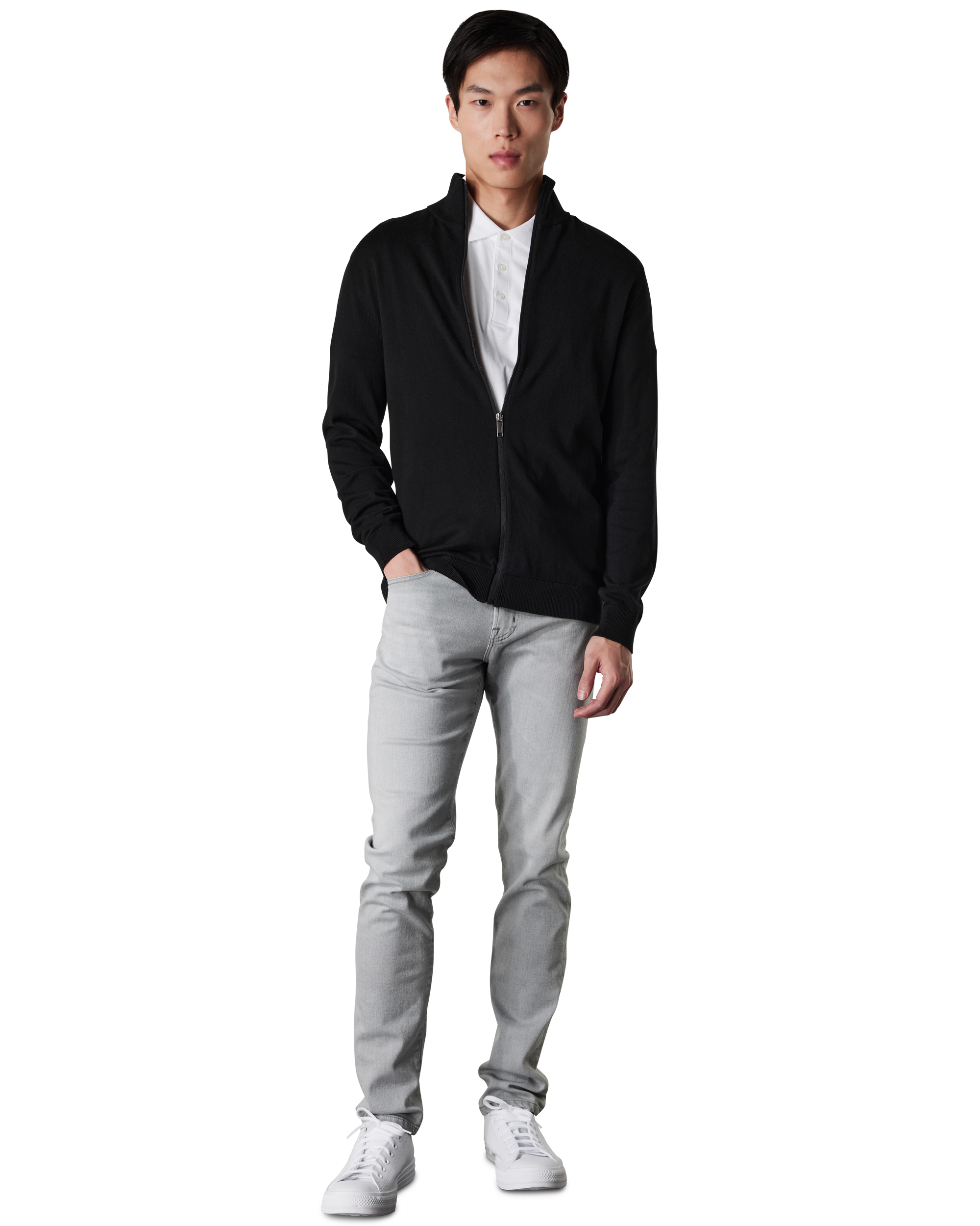 Berg Zip Up Cardigan