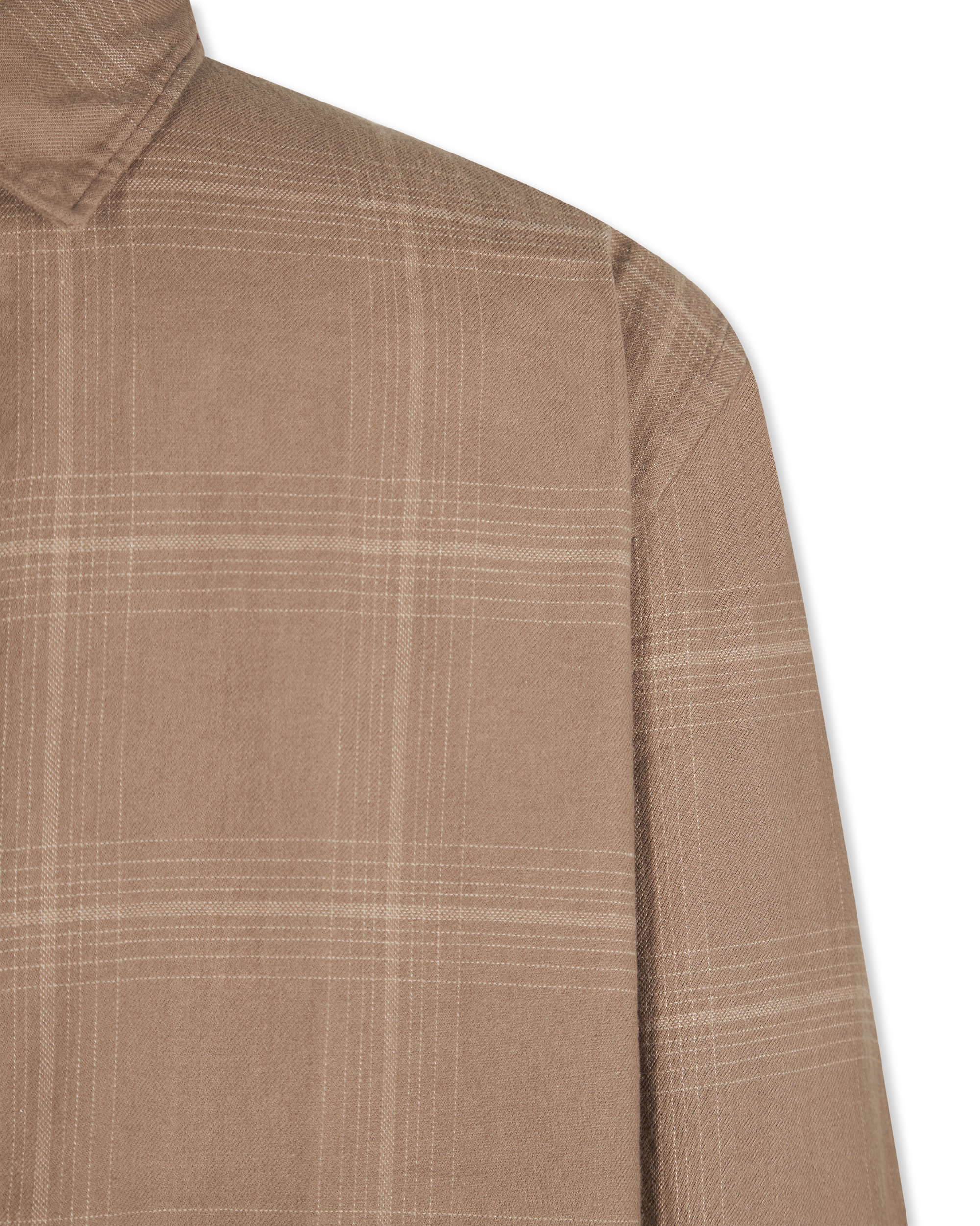 Owen Brushed Slim Flannel Shirt