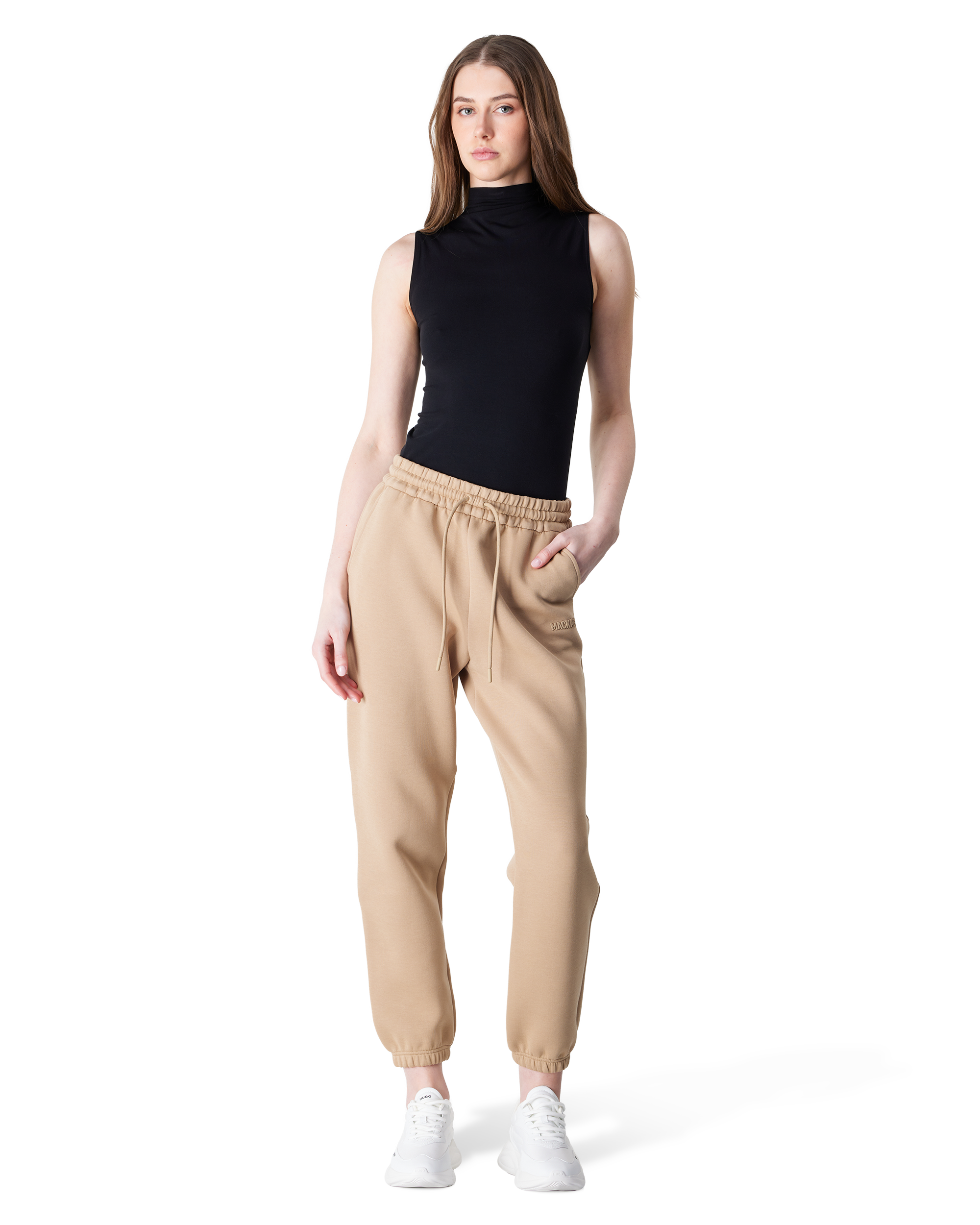 Viscose Turtleneck String Bodysuit