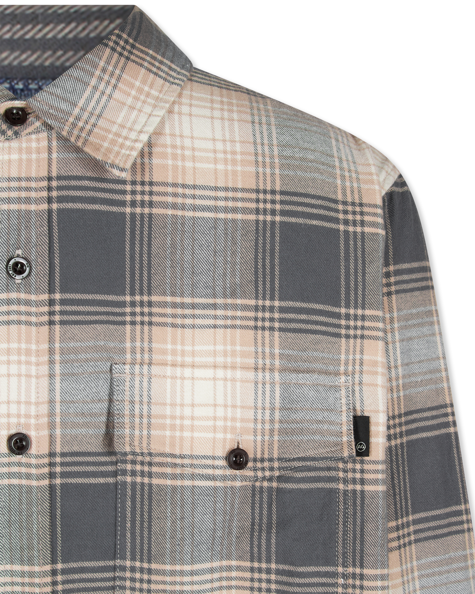 AG Plaid Flannel Shirt Wesley