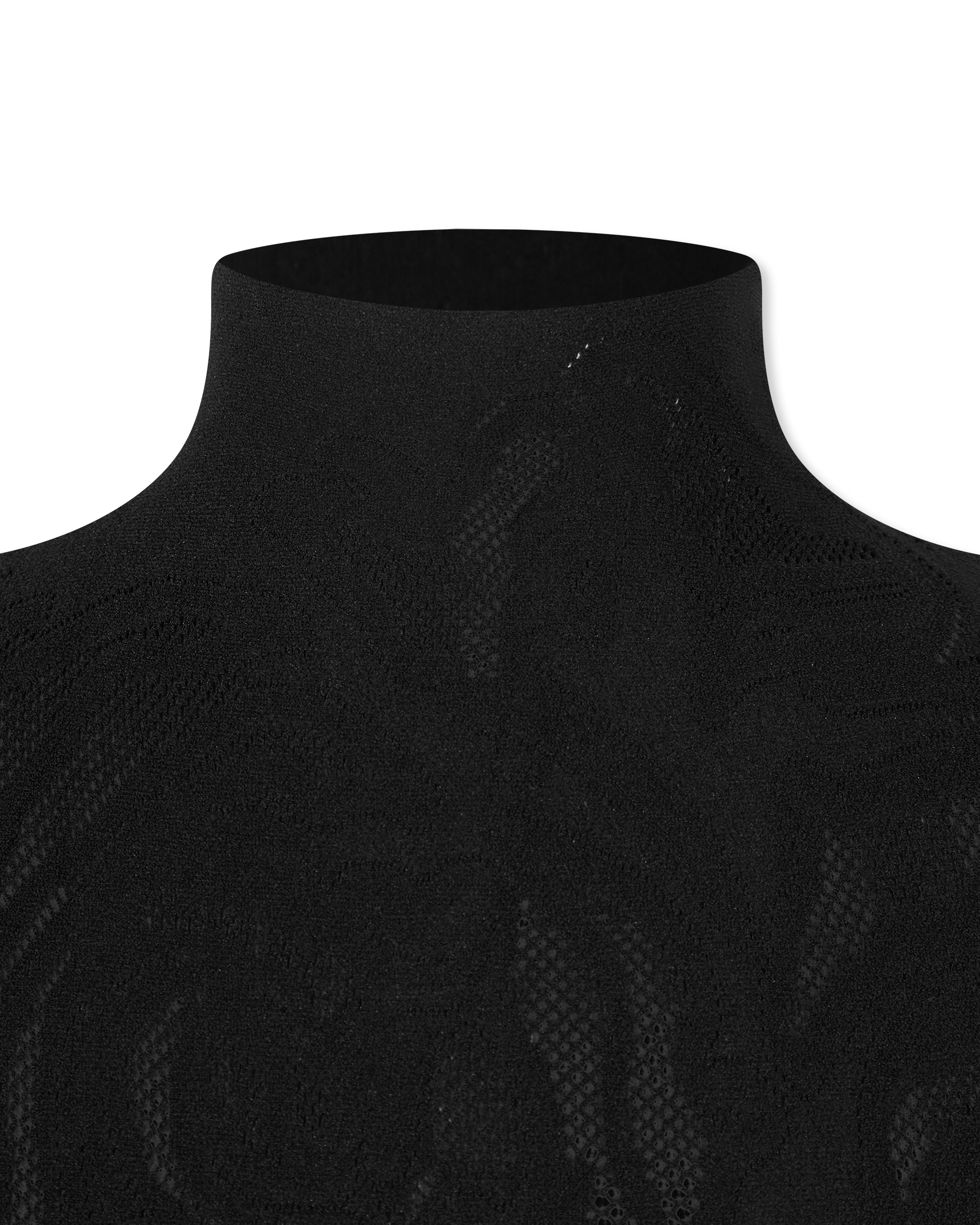 Rose Net Short Sleeve Top