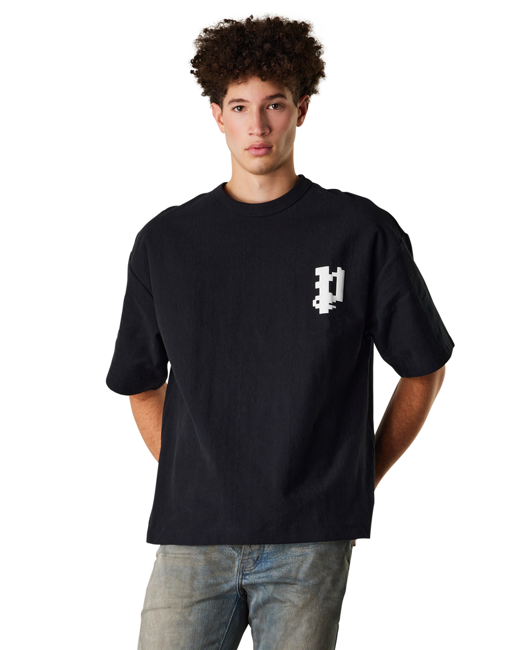 HWT Pixelated Gothic Tee