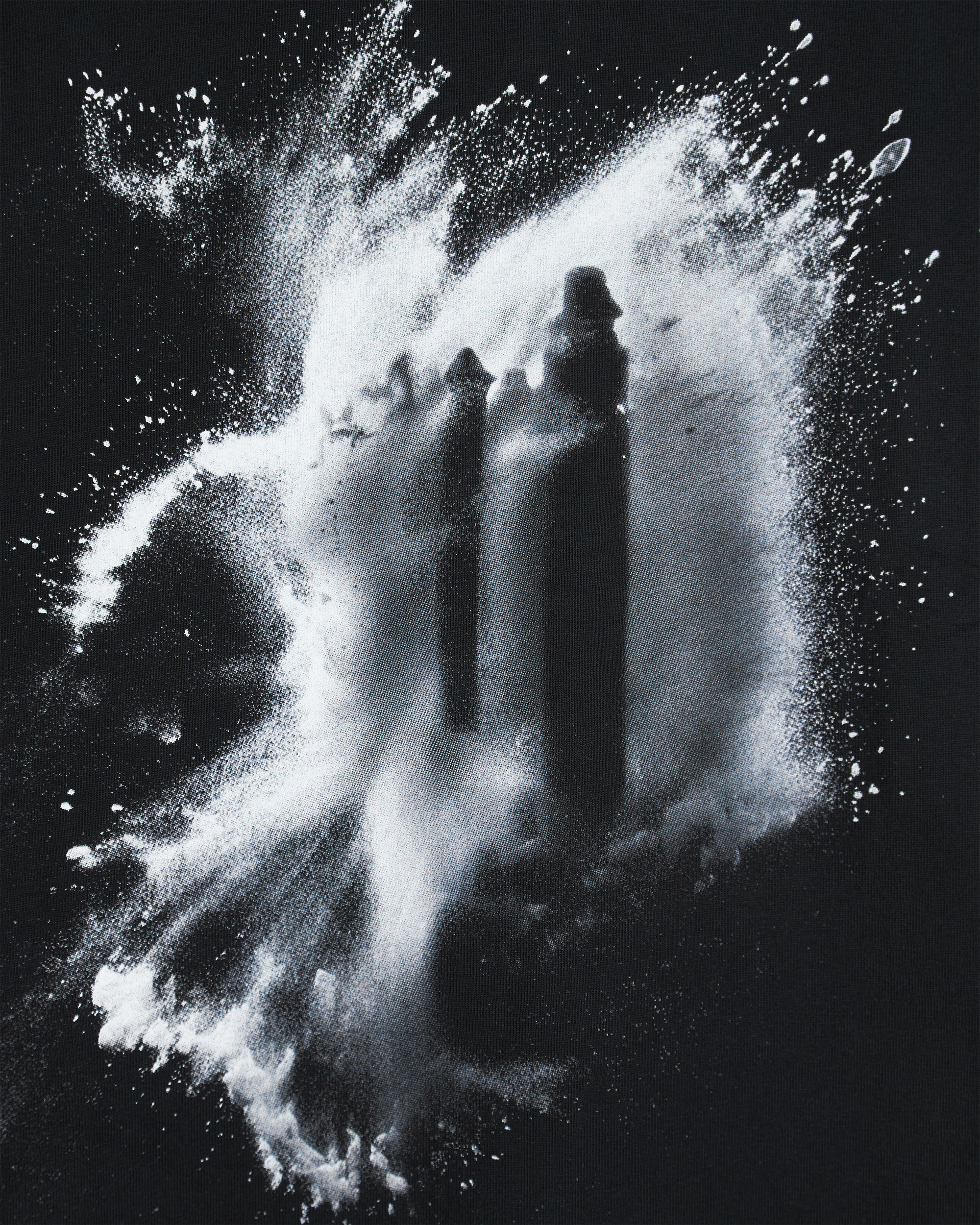 HWT Black Jersey Dust Tee