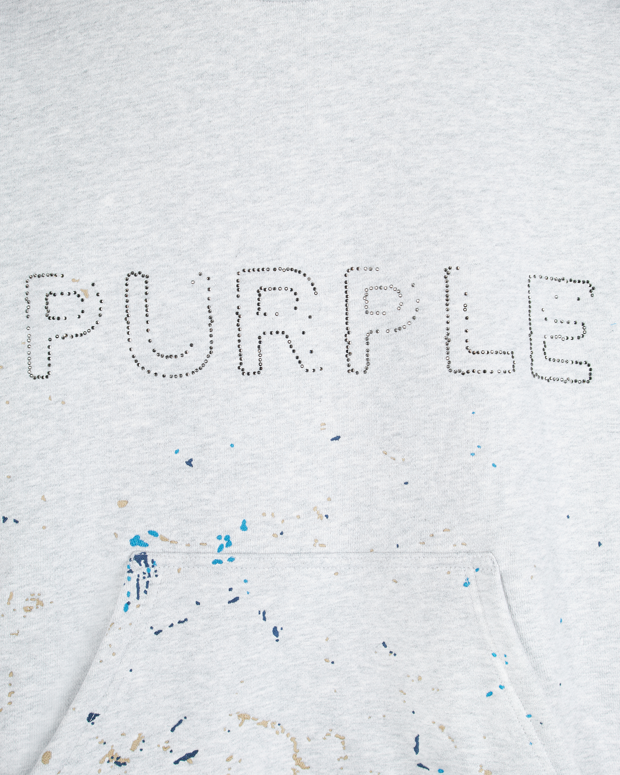 Studded Gothic Camo Hoodie