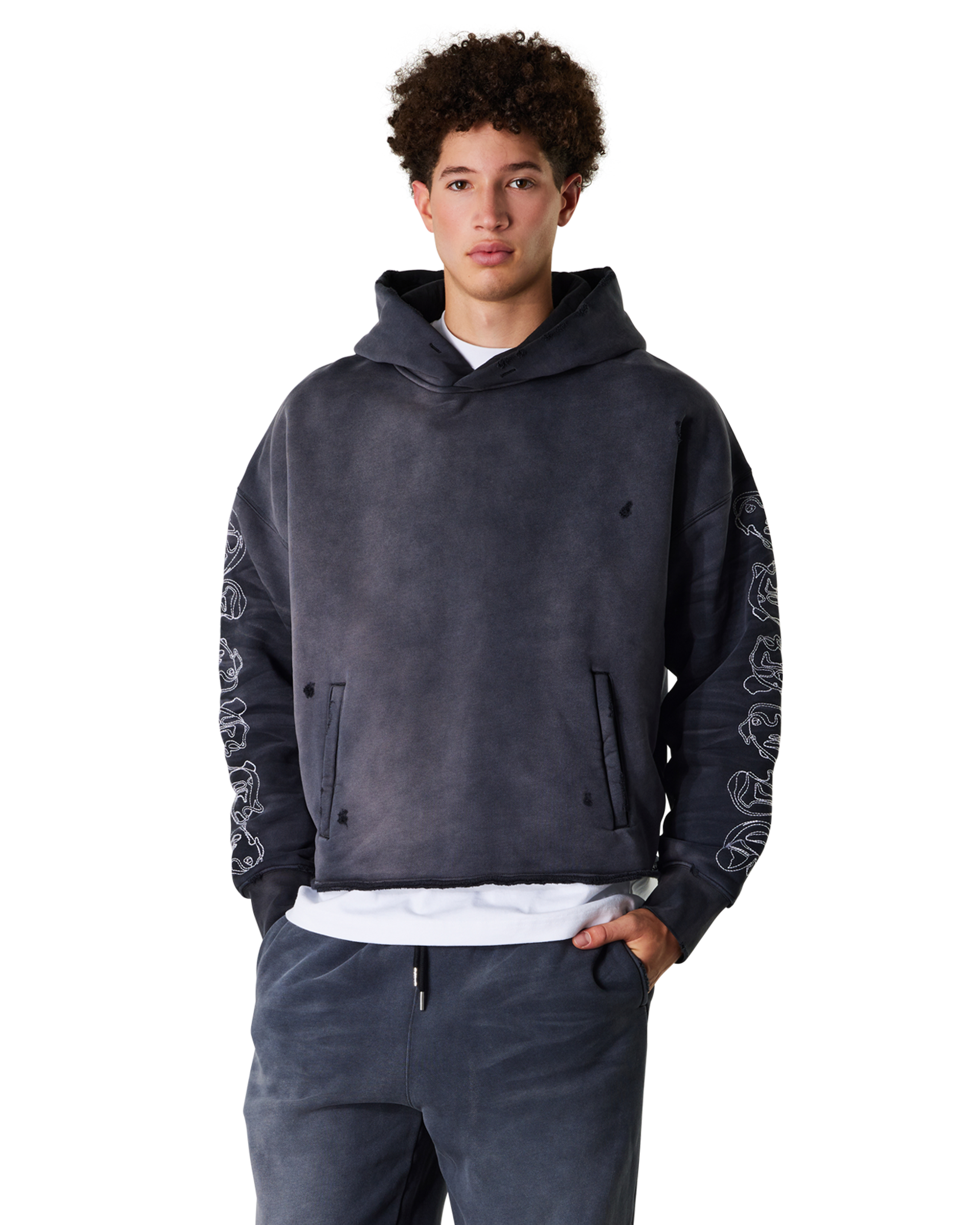 Gothic Outline Hoodie