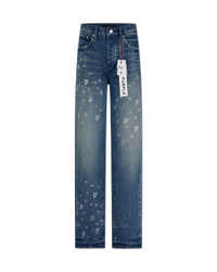 P005 Vintage Monogram Bling Jeans