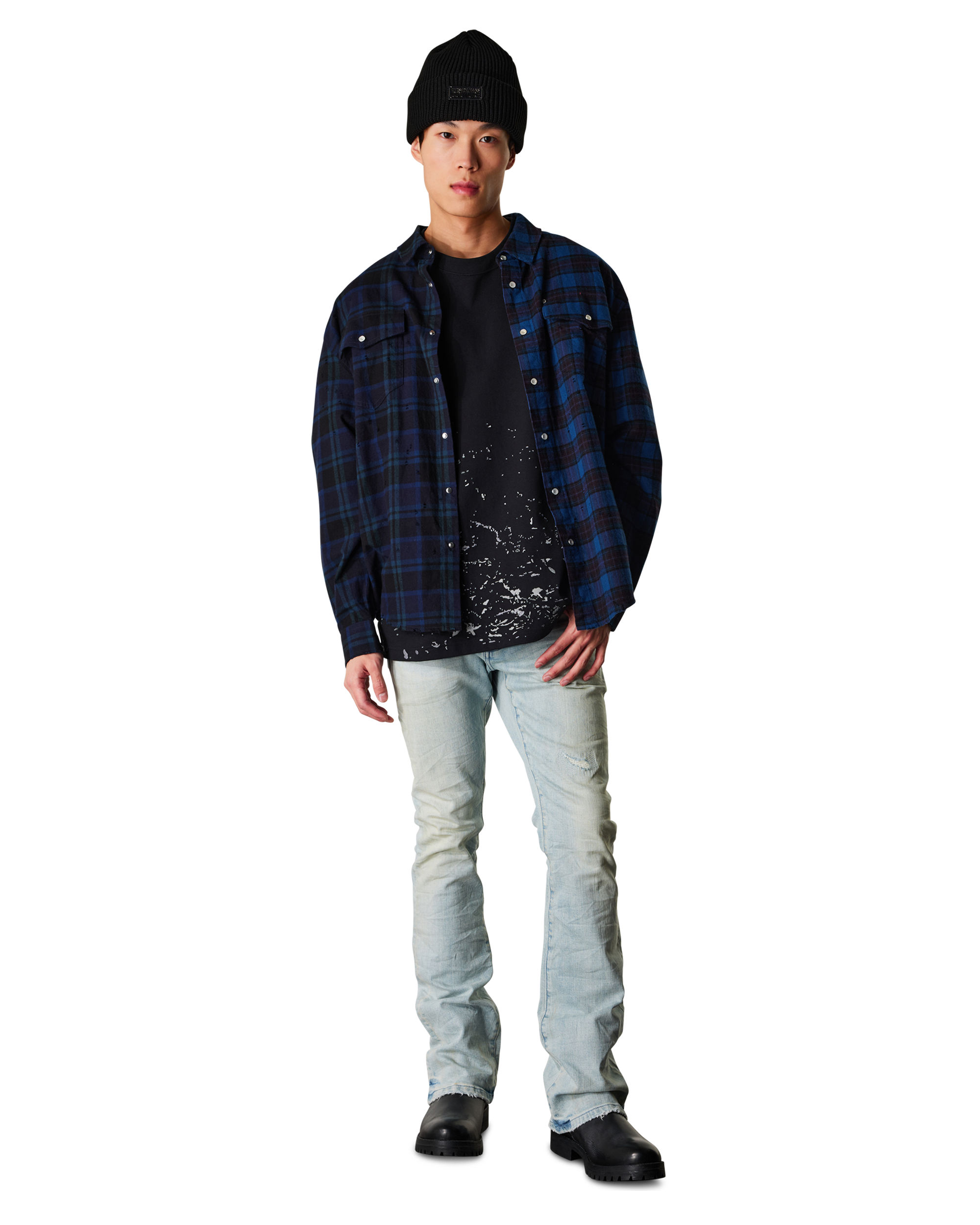 Splatter Paint Jersey Tee